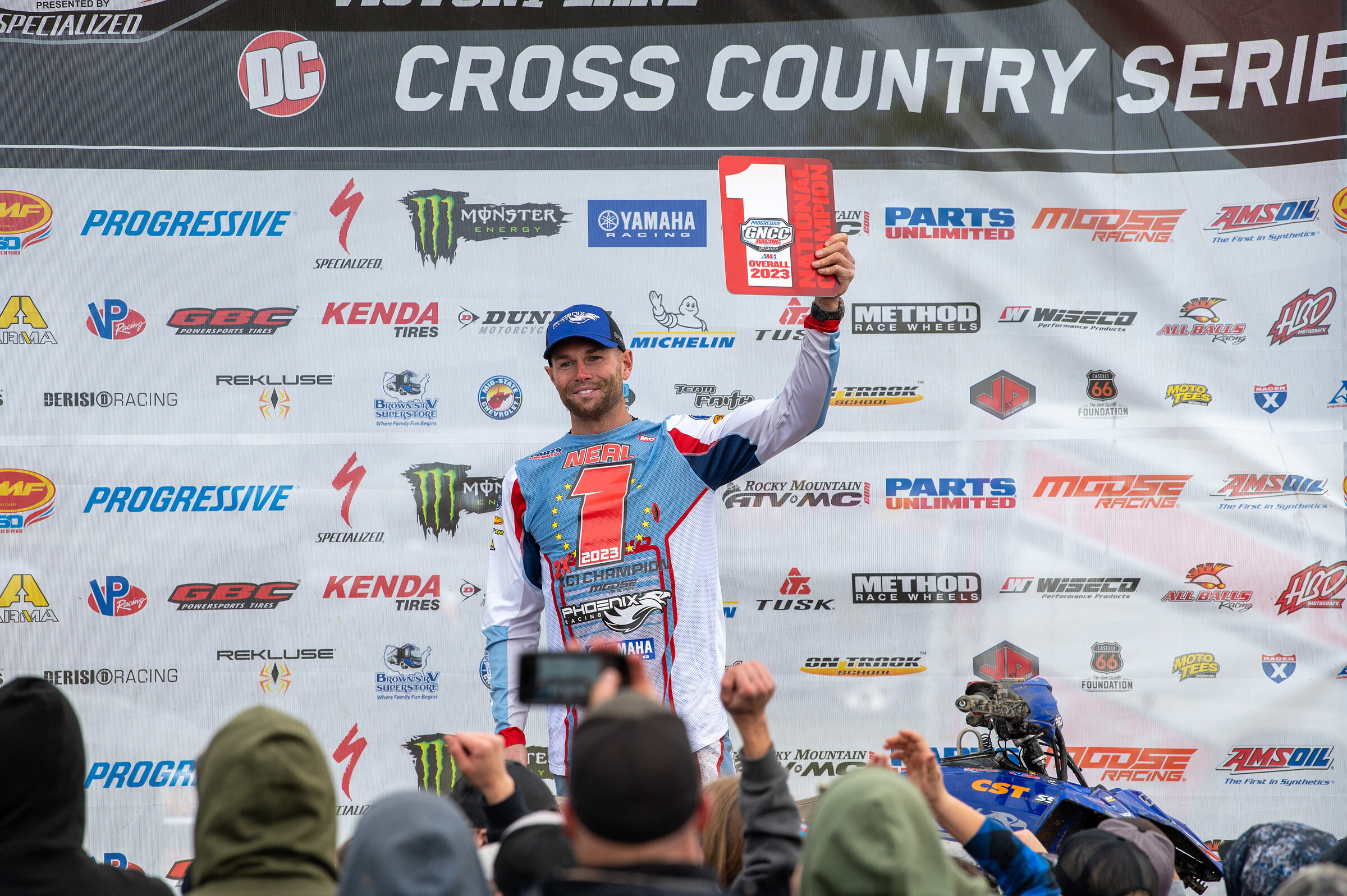 Brycen Neal (Phoenix Racing Yamaha) clinched his second-straight Overall GNCC ATV National Championship.
