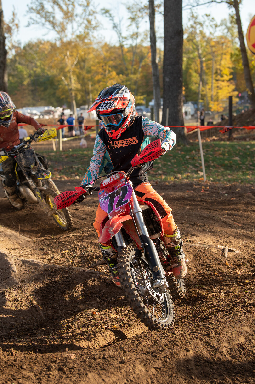 Baylee Arsenault would finish runner up in the Girls 85 class at Ironman.