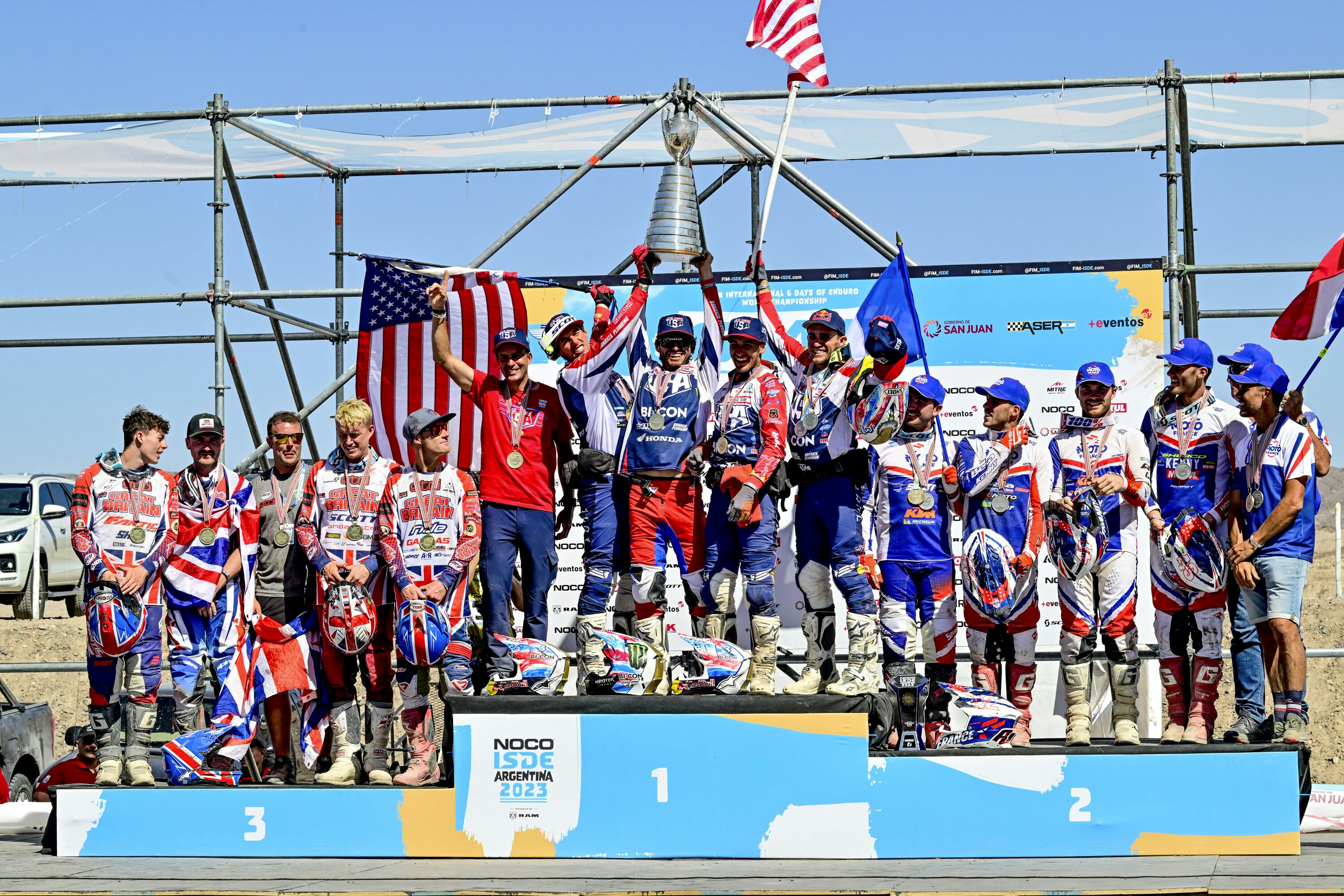 United States Crowned FIM World Trophy Champions at 6DAYS® In Argentina
