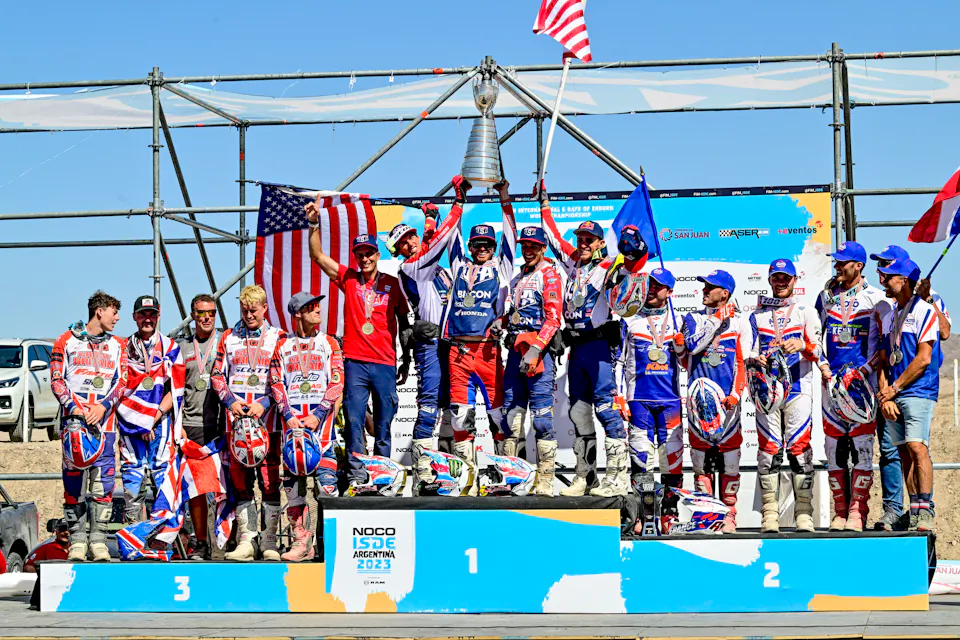United States Crowned FIM World Trophy Champions at 6DAYS® In Argentina