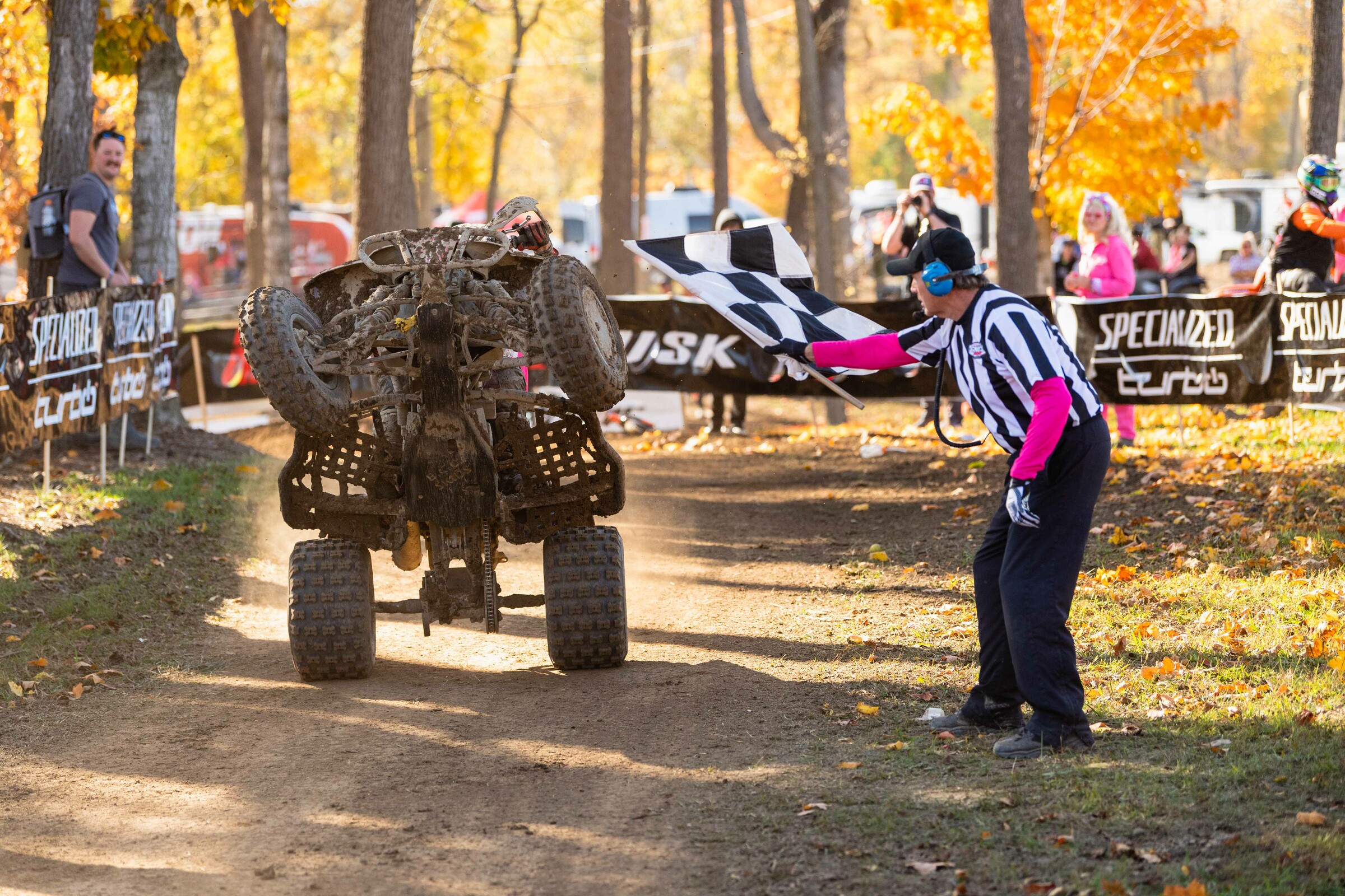 For every Ironman class win and National Championship earned Yamaha donated $50 with 37 wins and 38 championships. 