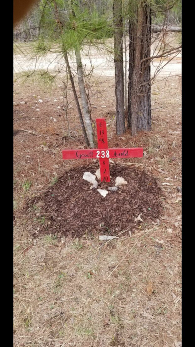 The Starting Line Cross