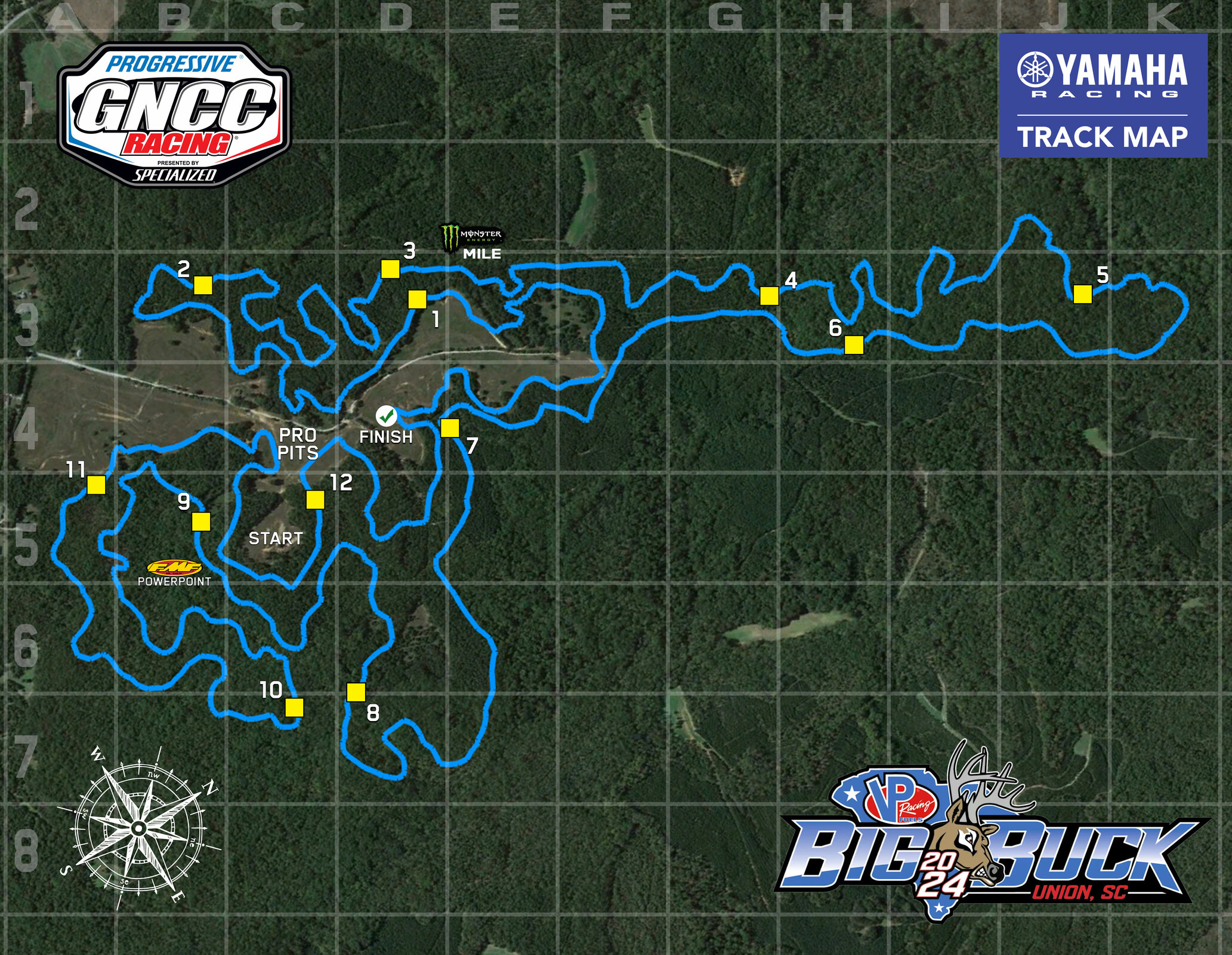 Rd 1 Big Buck Event Maps GNCC Racing