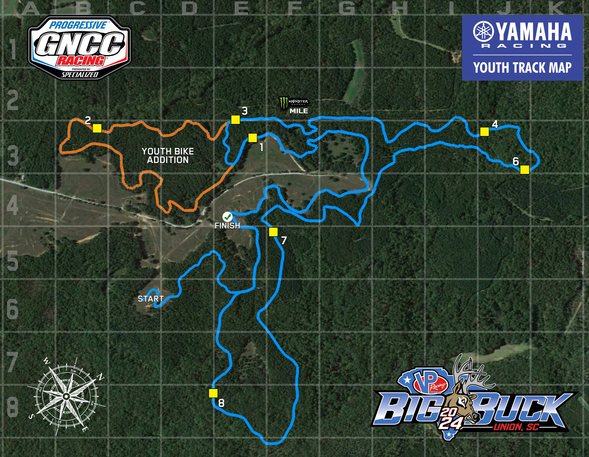 Rd 1 Big Buck Event Maps GNCC Racing