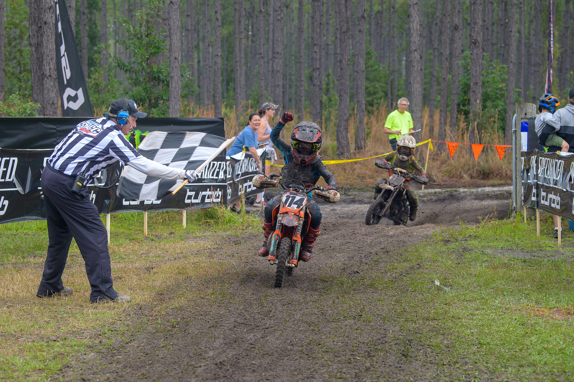 Ellis Austin earned the Bike Micro Overall win at the Wild Boar GNCC.