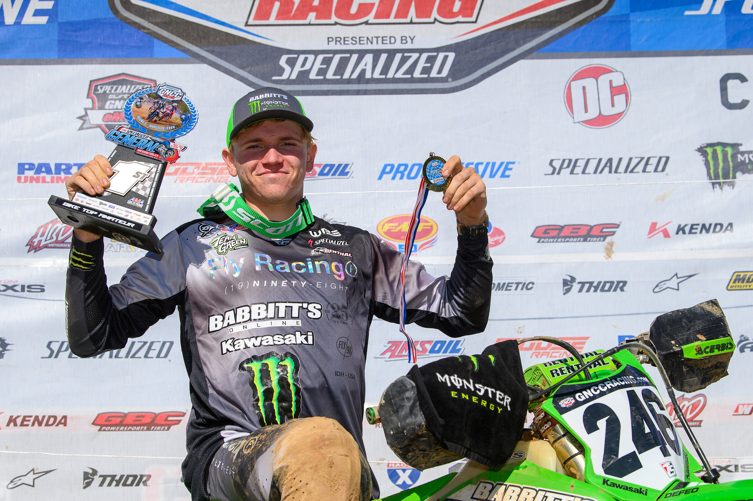 Nick DeFeo finished seventh overall, earning the Top Amateur honors in Georgia.