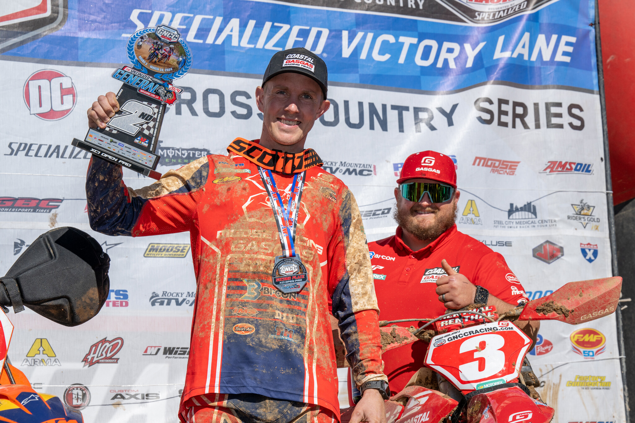 Jordan Ashburn earned second in the XC1 Open Pro at Georgia.