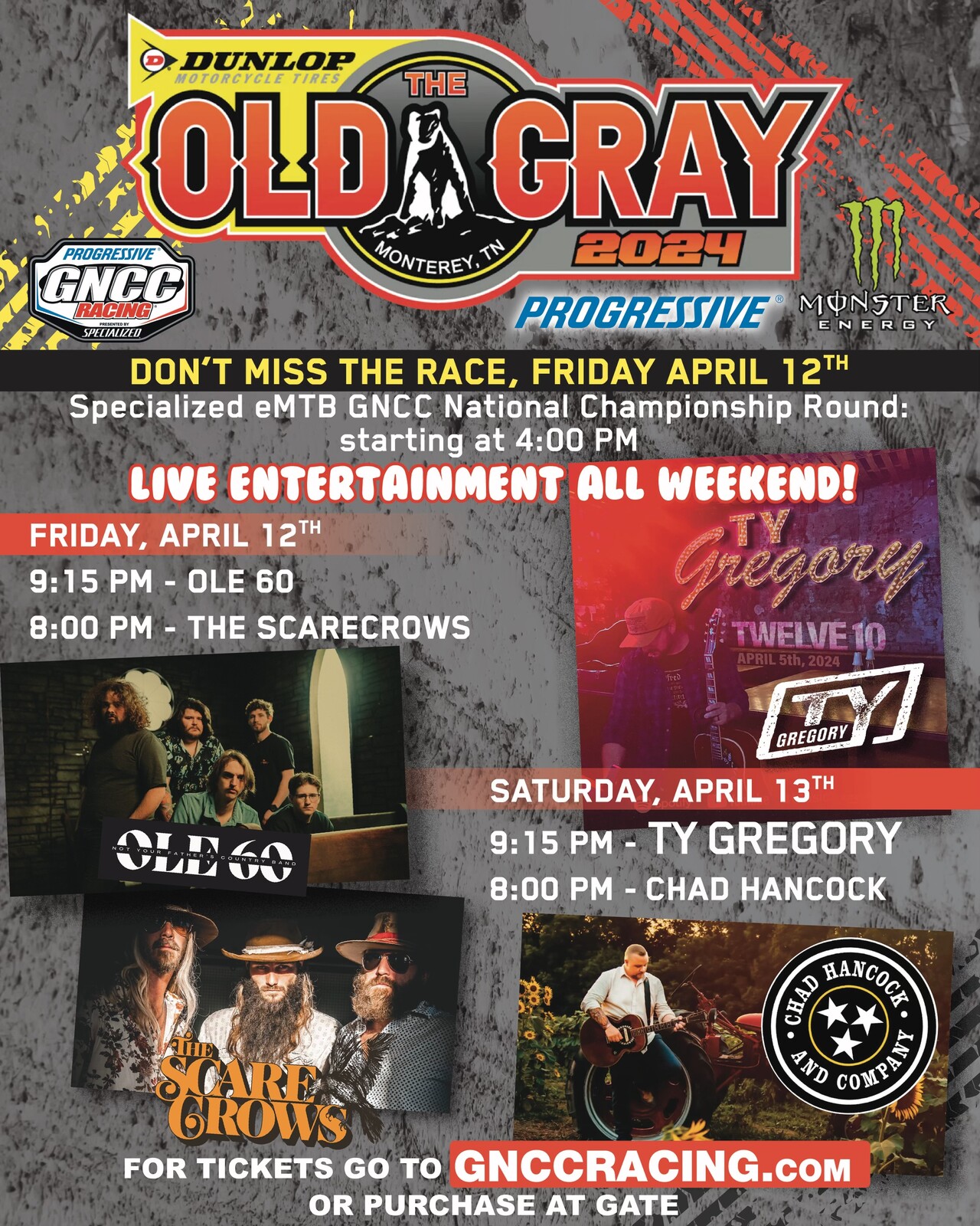 The Old Gray GNCC special events.