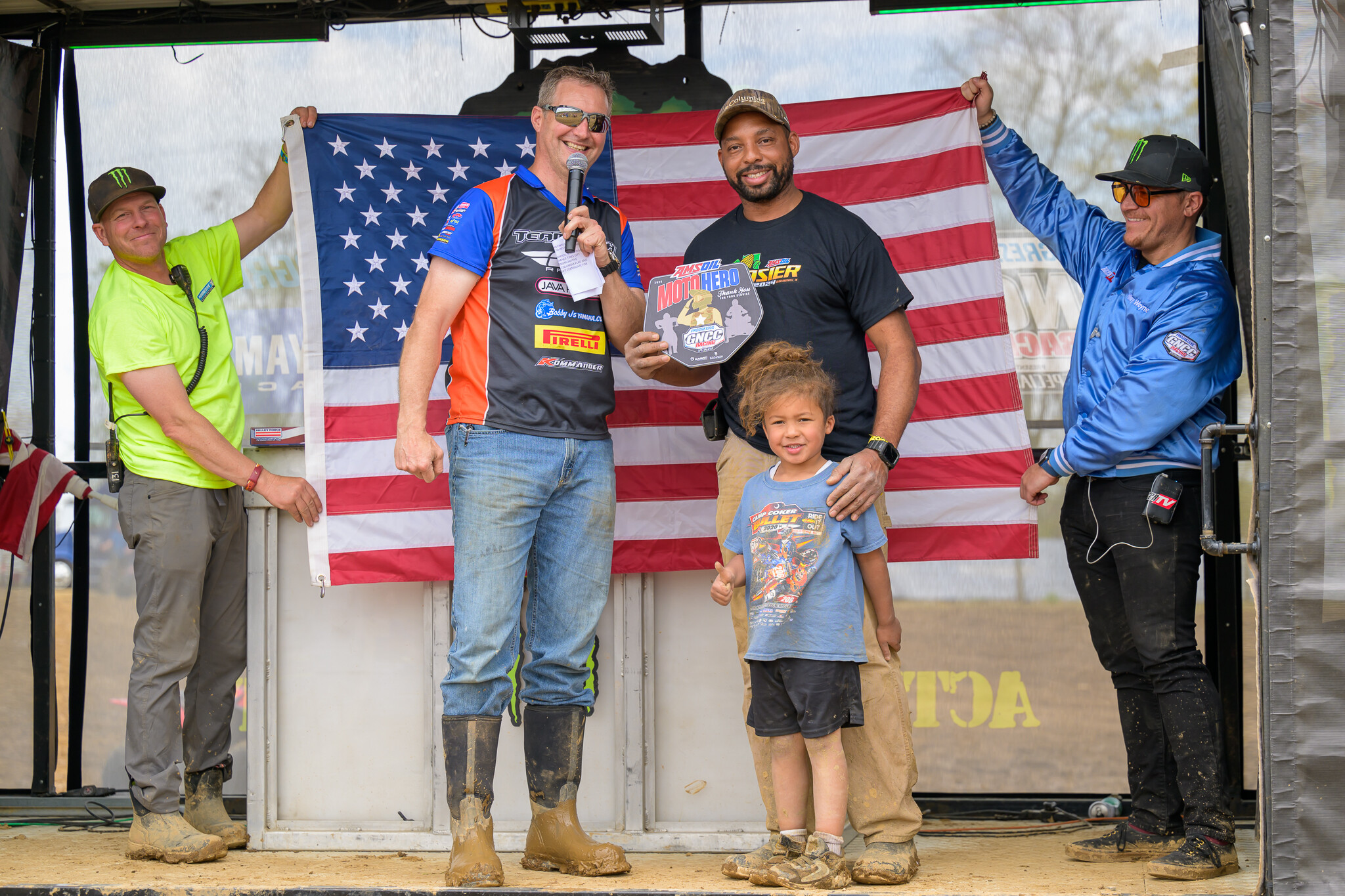 Darrell Young was honored as the AMSOIL Moto Hero in Indiana.