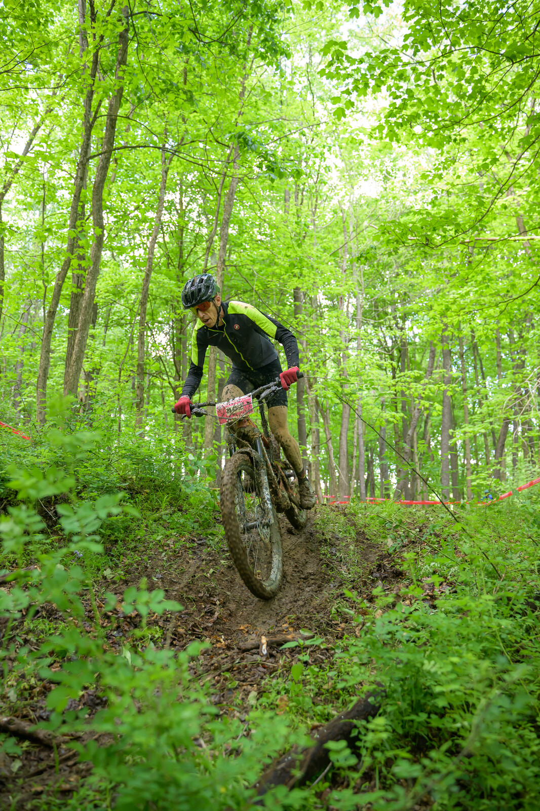 Ben Ortt held off the GNCC eMTB Defending Champion to earn his first win of the season.