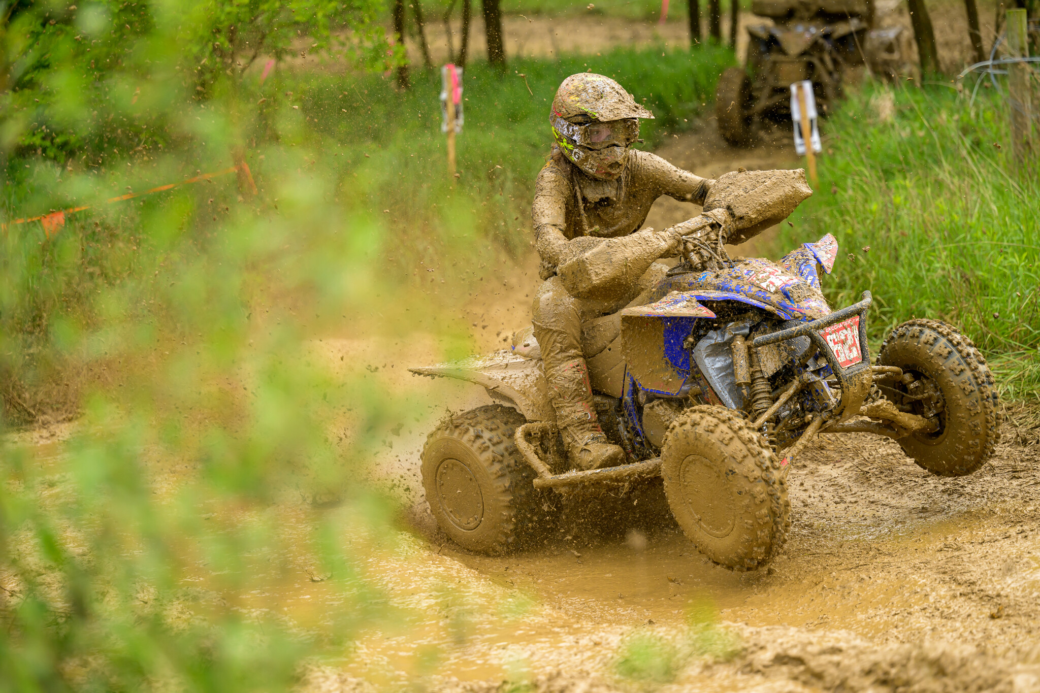 Wyatt Wilkin came through to earn second overall on the day.