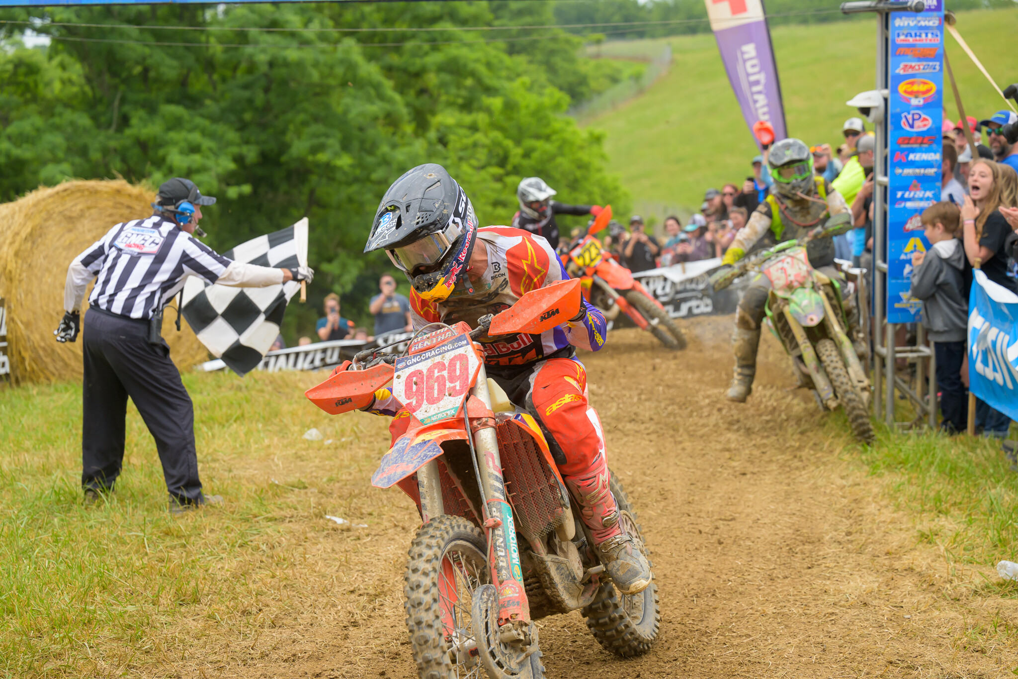 Johnny Girroir (FMF KTM Factory Racing) earned his third overall win of the season, as he came through just 0.827 seconds ahead of Steward Baylor (Rocky Mountain RedBear Kawasaki).