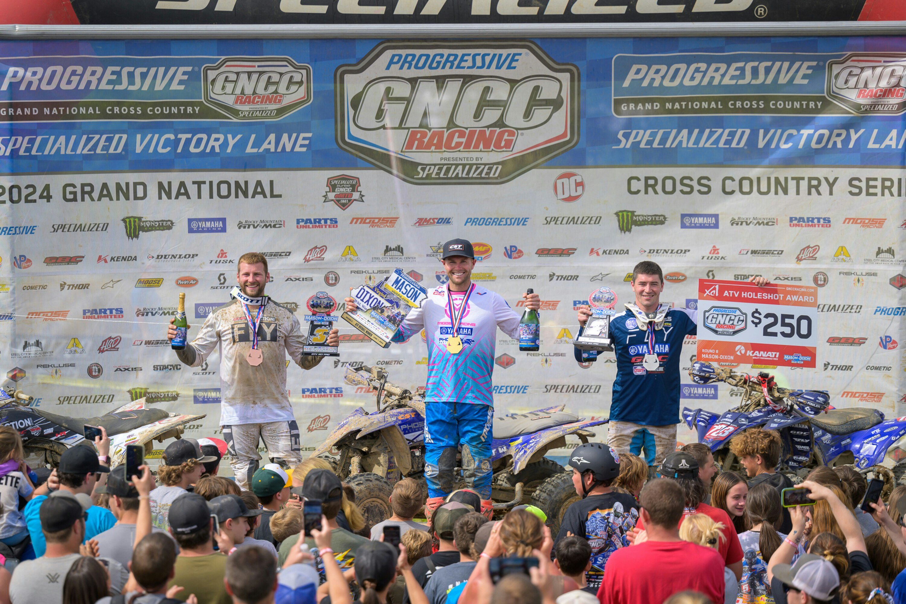 Between the Arrows: 2024 Parts Unlimited Mason-Dixon GNCC ATVs