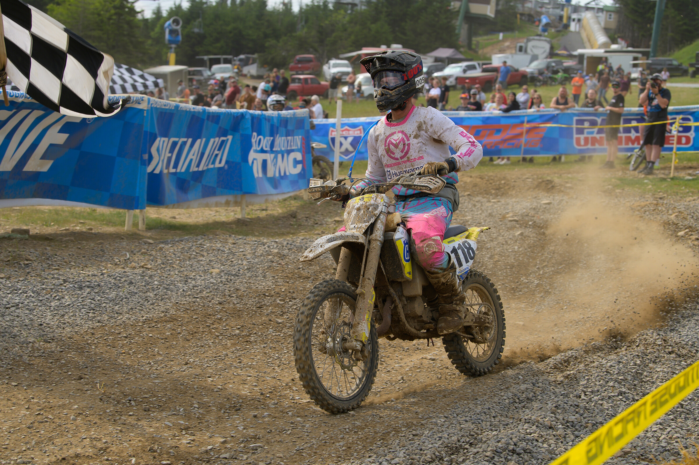 Brody Amos earned himself the Youth Overall win and YXC1 class win at round nine.