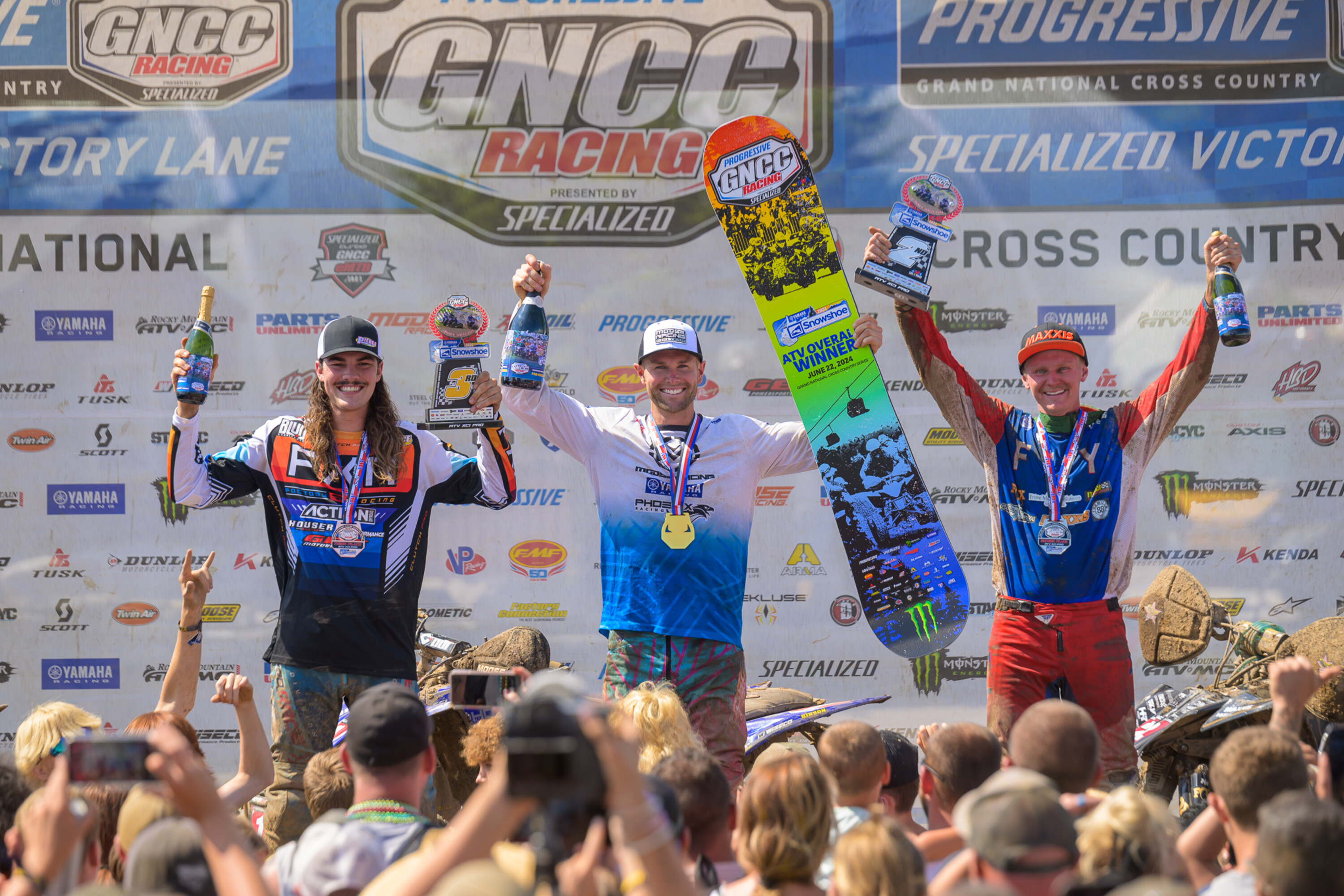 Between the Arrows: 2024 Yamaha Racing Snowshoe GNCC ATVs