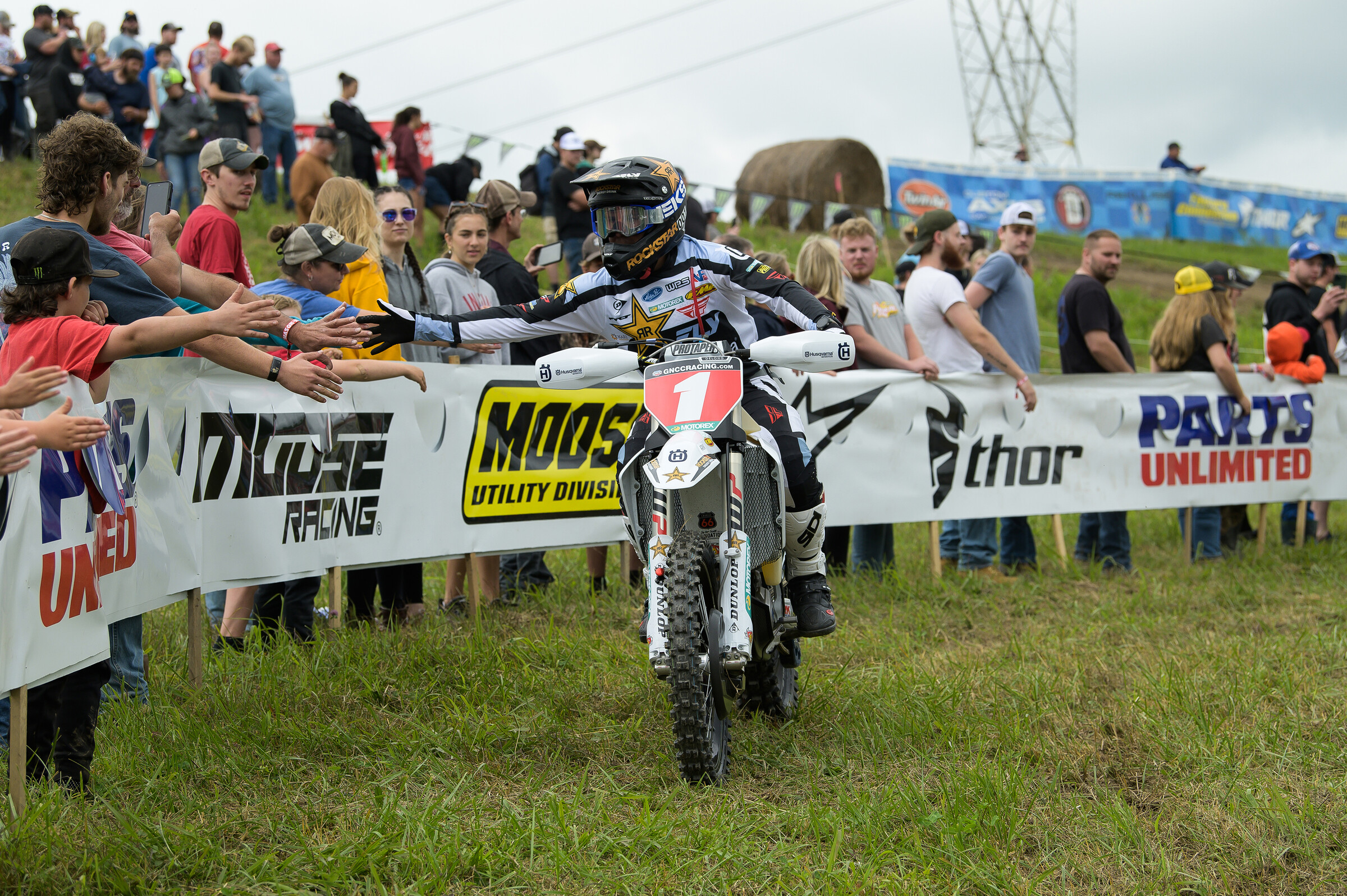High Fives at the Mason-Dixon GNCC.