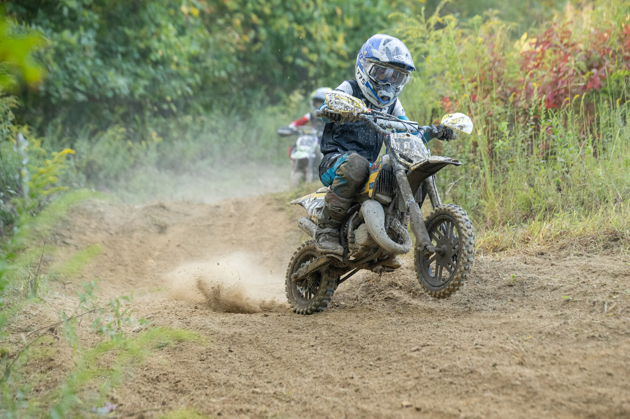 Tripp Lewis earned the Micro Bike overall win on Saturday at round 11.