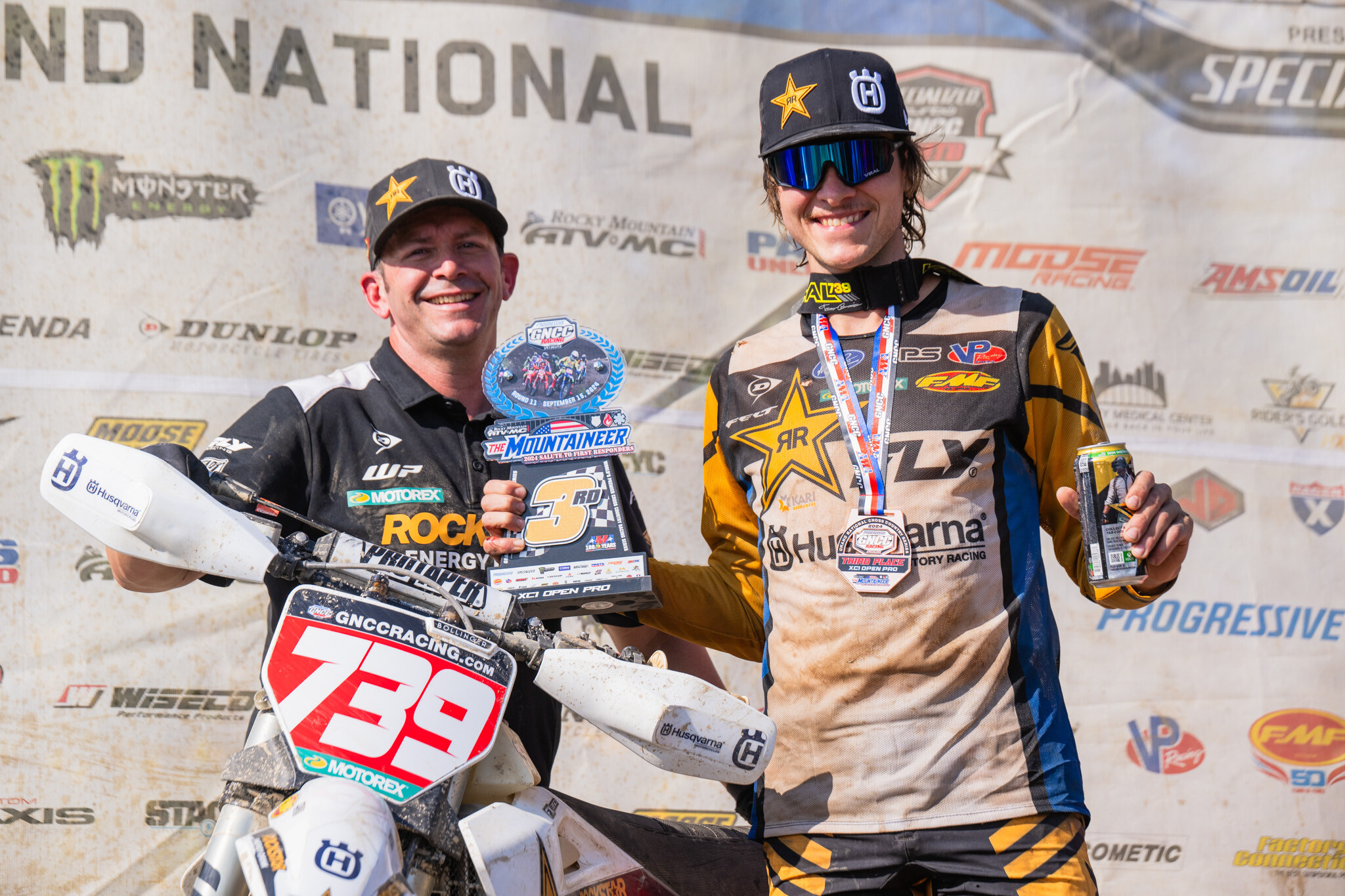 Trevor Bollinger podium