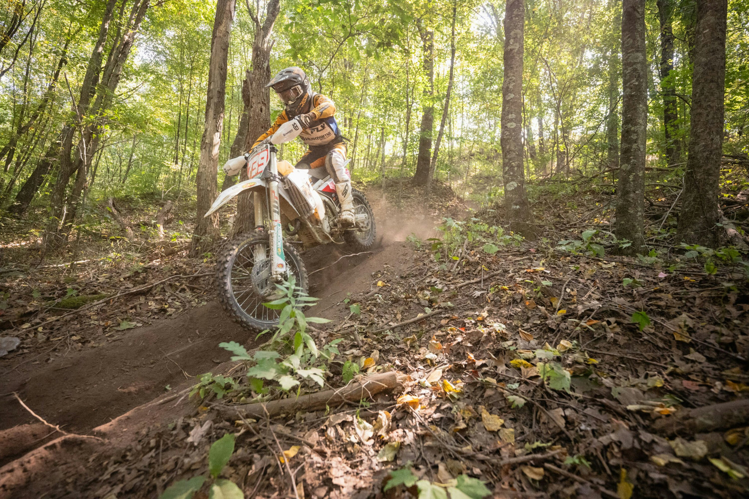 Trevor Bollinger and Rockstar Energy Husqvarna Factory Racing return to GNCC podium