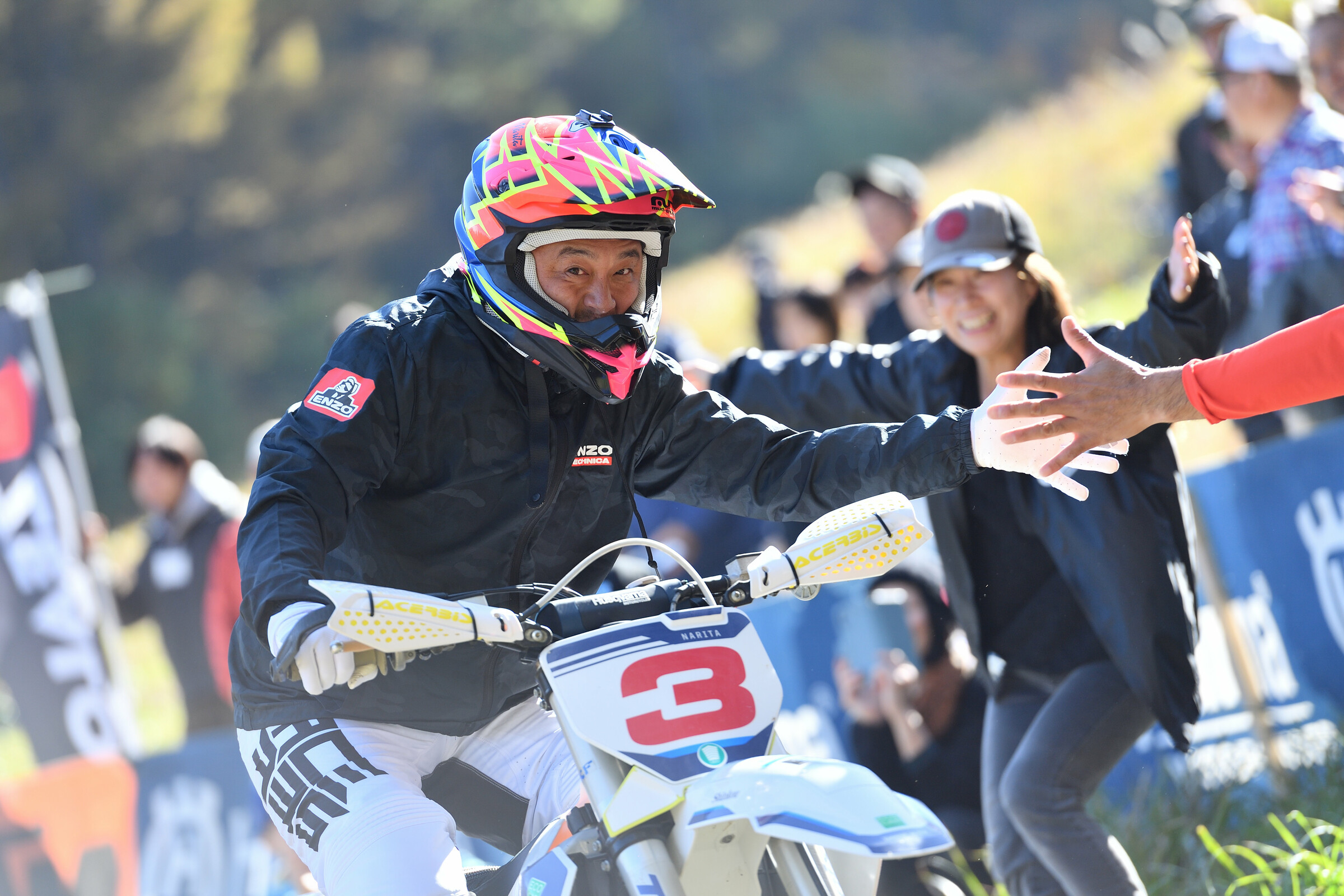 12x All-Japan Motocross Champ, Akira Narita