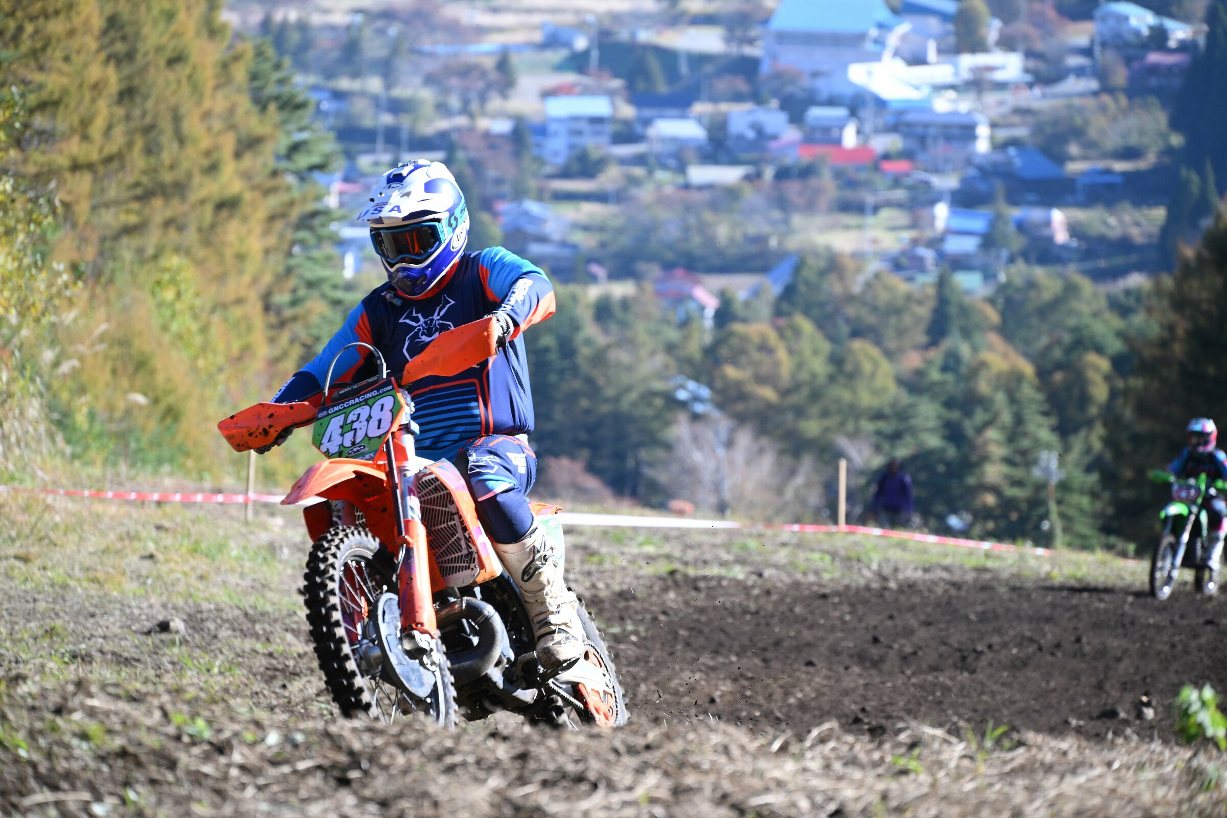 Jared Bolton rode to a 4th place finish in the FUN-A class and 5th place overall in the morning FUN-GP.