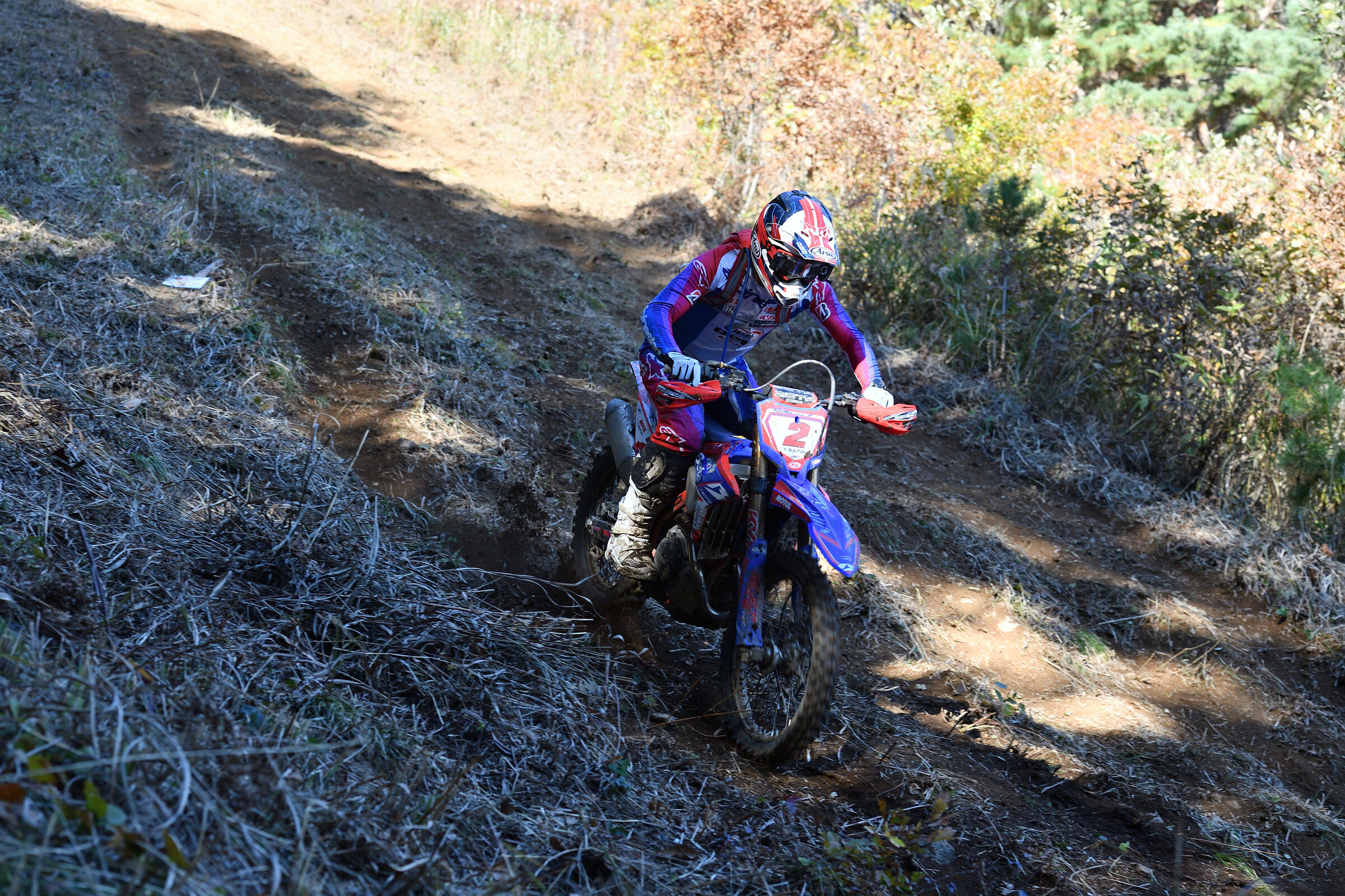 Yutaro Saito ended the day top 10 in the AA1 class.