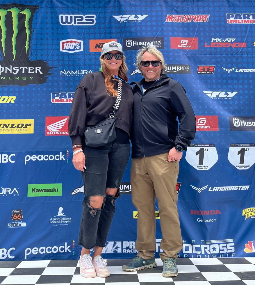 Kevin and Cassie Cozadd of MXers for Jesus are taking over and continuing the Team Faith traditions for the 2025 GNCC Season.