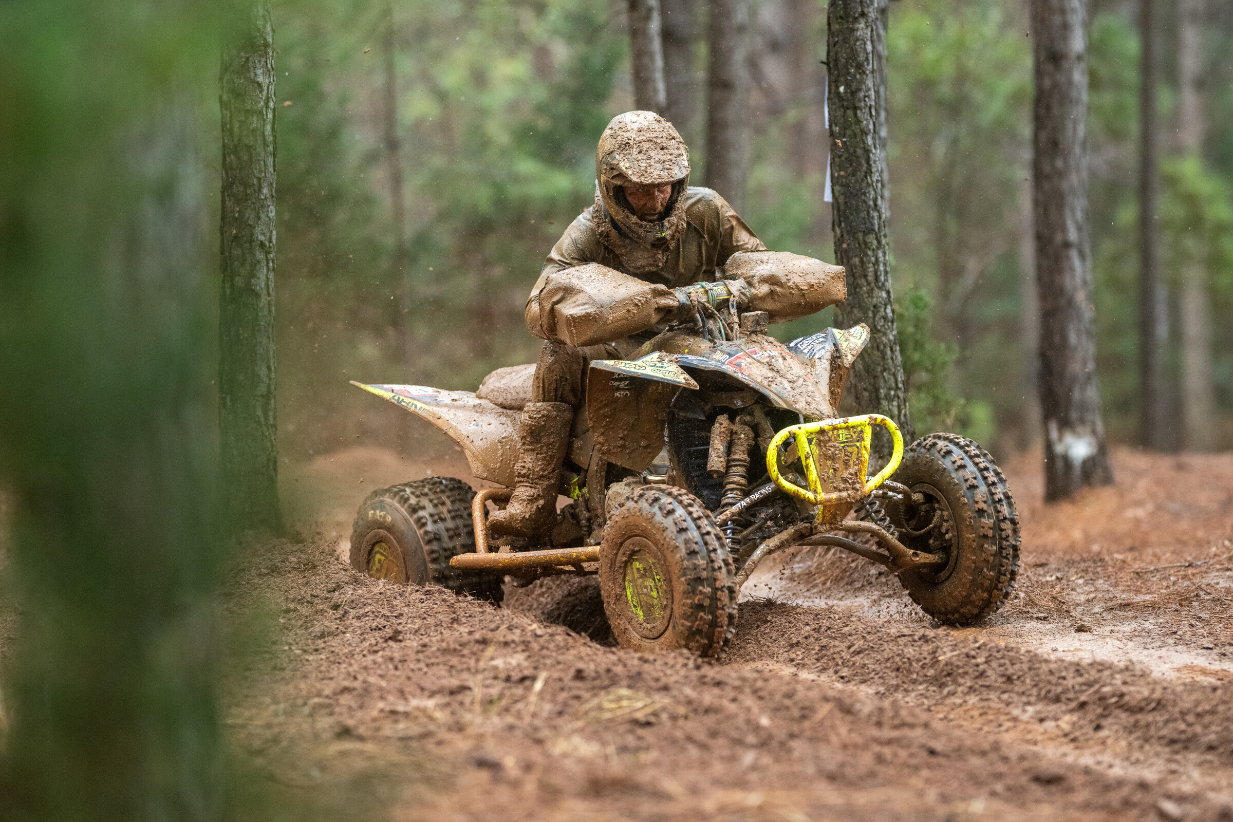 Austin Abney earned his first career overall podium with a third overall on the day.