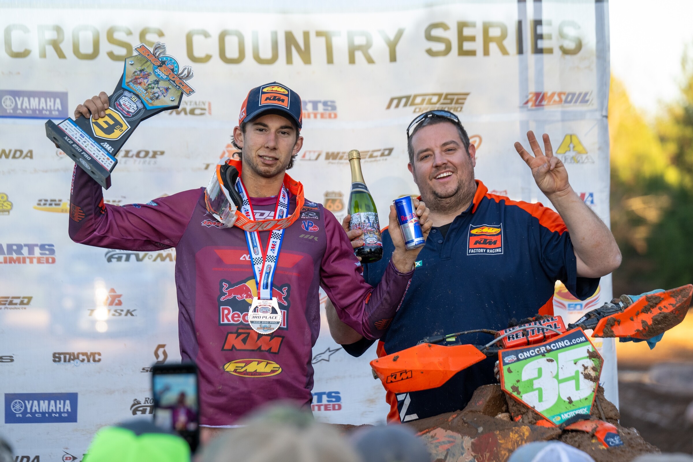 GUS RIORDAN - FMF KTM FACTORY RACING TEAM LANDERS - BIG BUCK GNCC