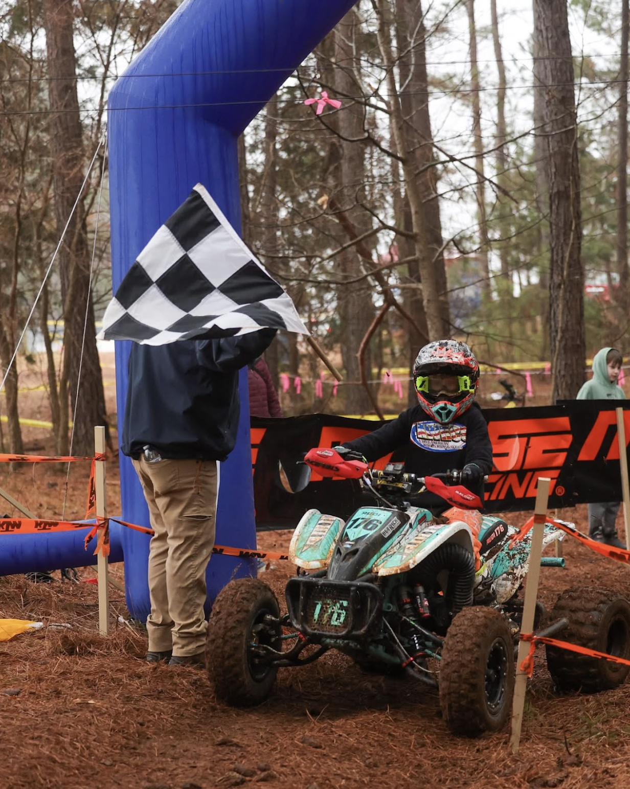 Audrey Petrilla grabbed the overall win in the ATV Micro.