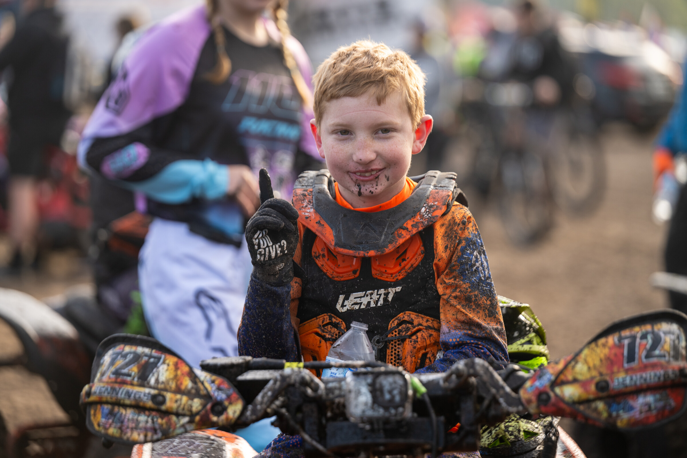 Casen Jennings earned the MXC1 Micro ATV class win.