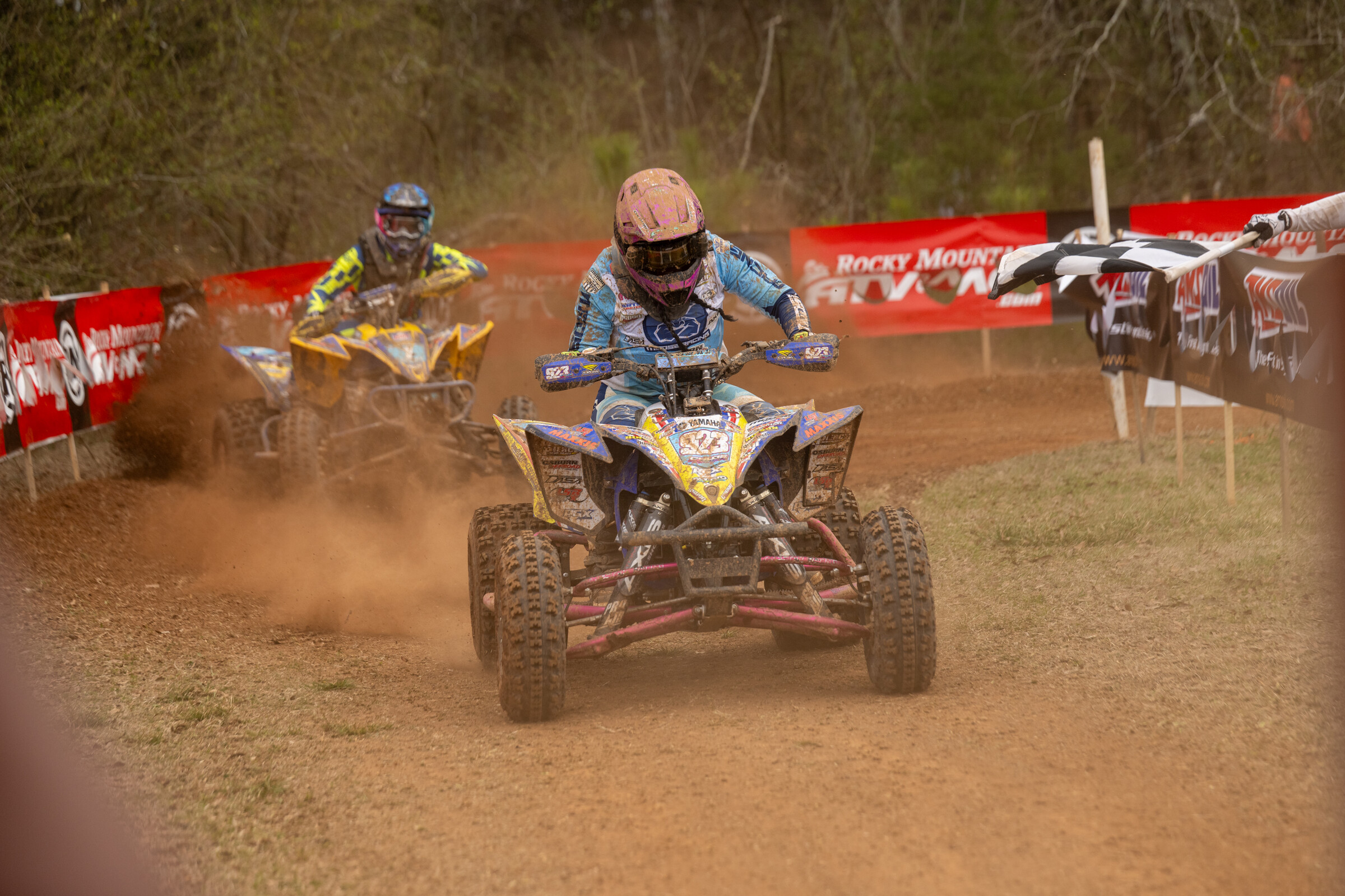 Chloe Harper battled throughout the race to earn the WXC class win.