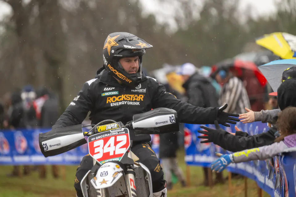 Talladega GNCC sees Craig DeLong storm to first podium of the 2025 series