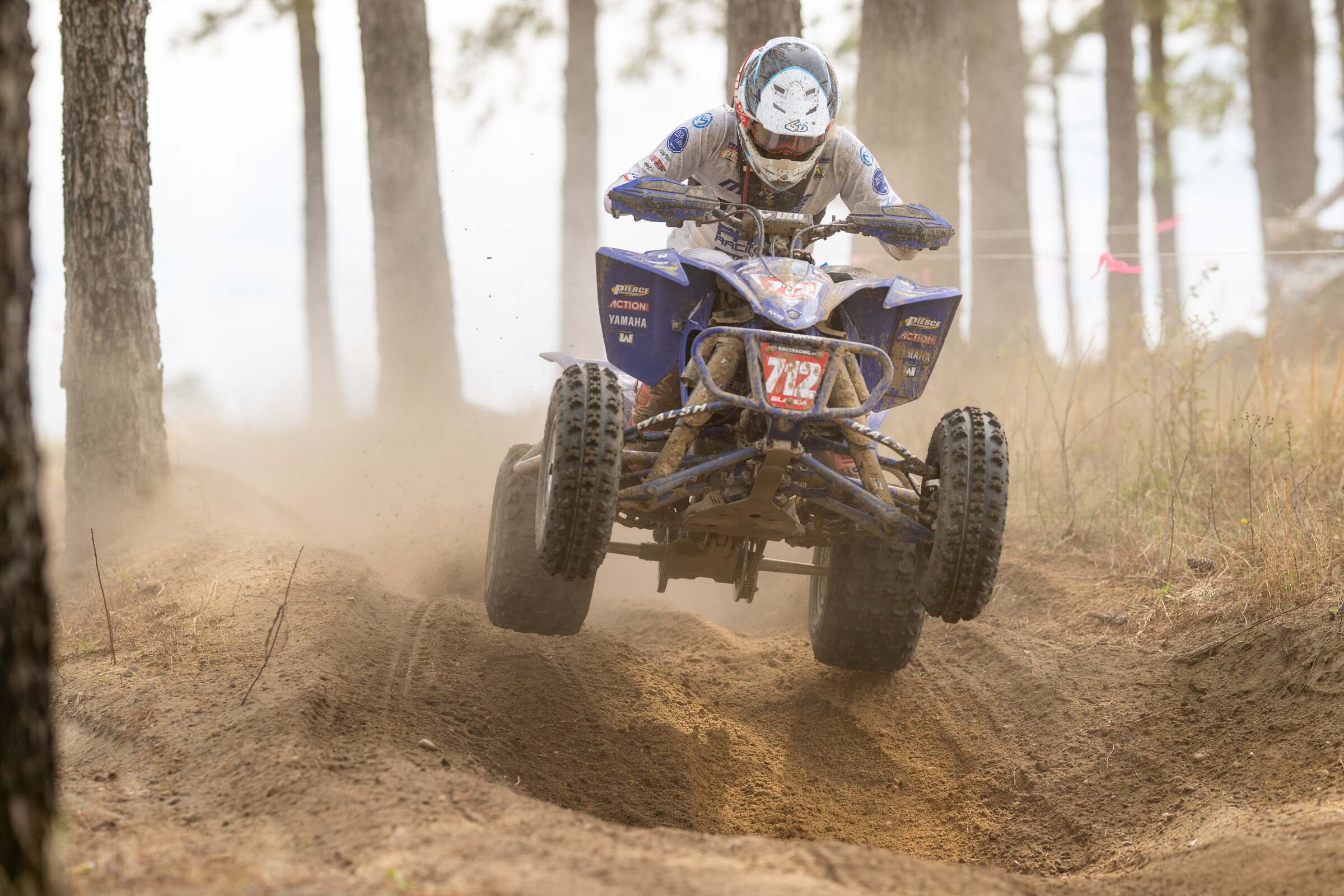 John Glauda Jr. (Phoenix Racing Yamaha) battled throughout the race to finish second overall on the day.