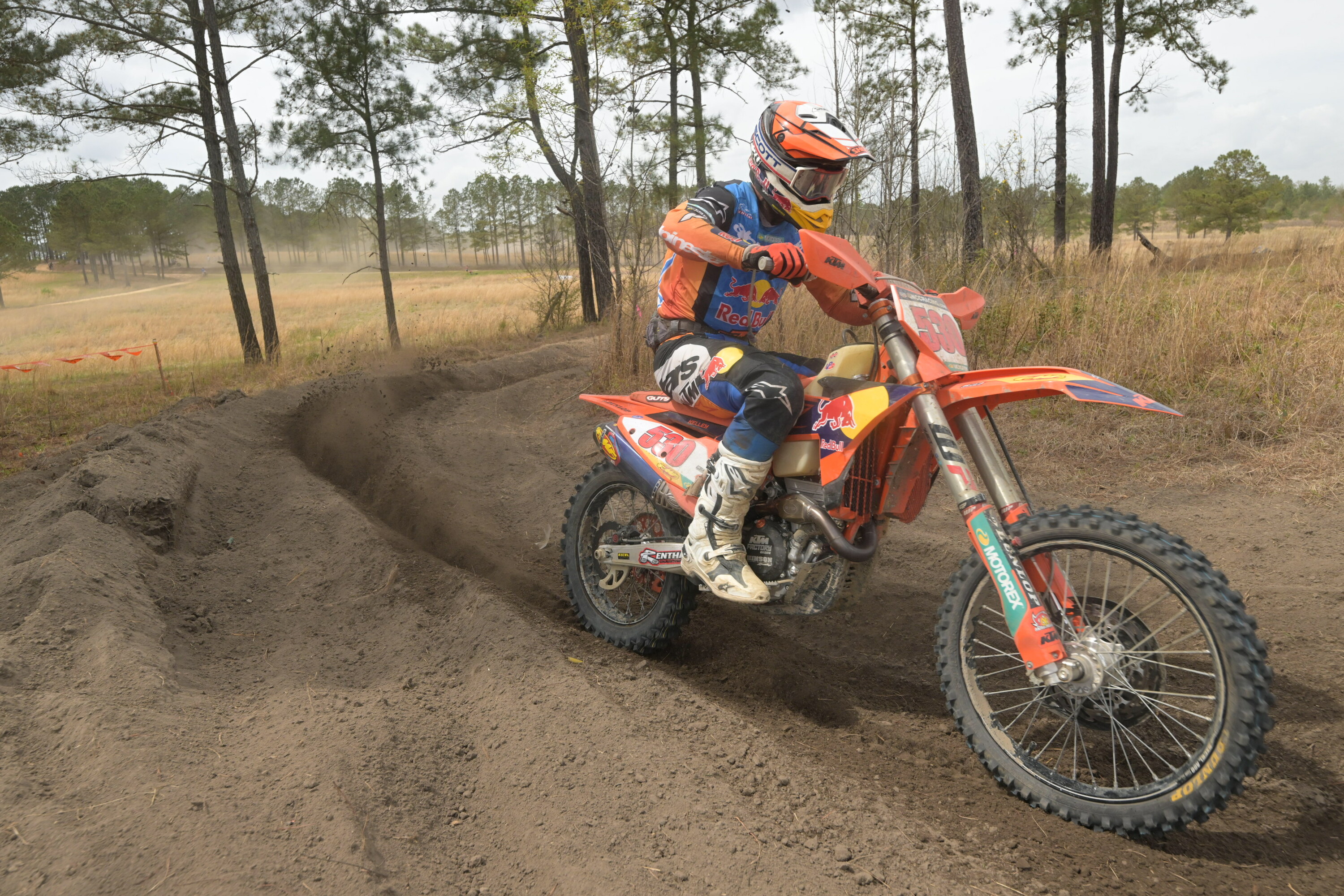 FMF KTM Factory Racing's Ben Kelley Takes Control with Camp Coker Bullet GNCC Win