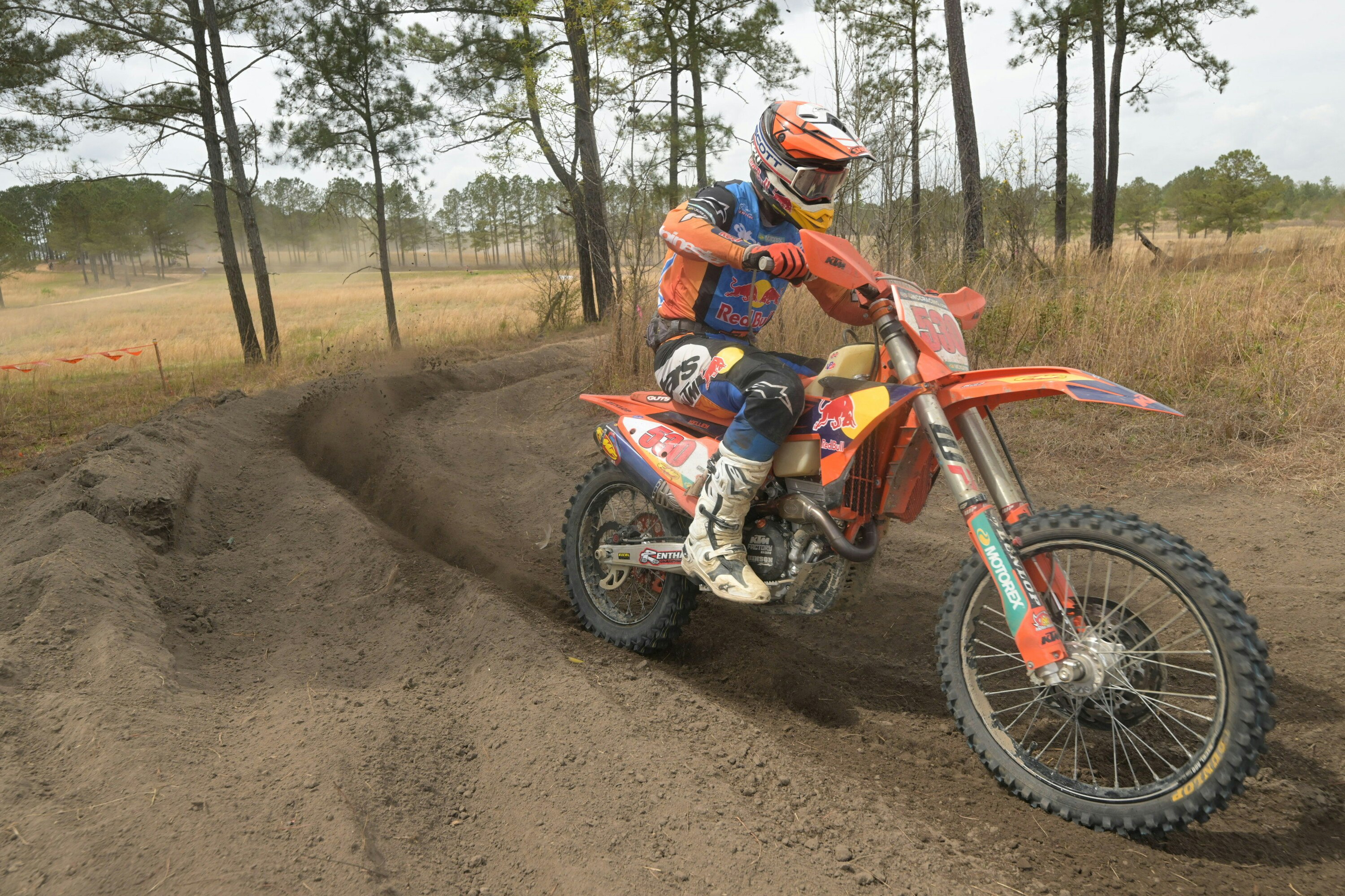 FMF KTM Factory Racing's Ben Kelley Takes Control with Camp Coker Bullet GNCC Win
