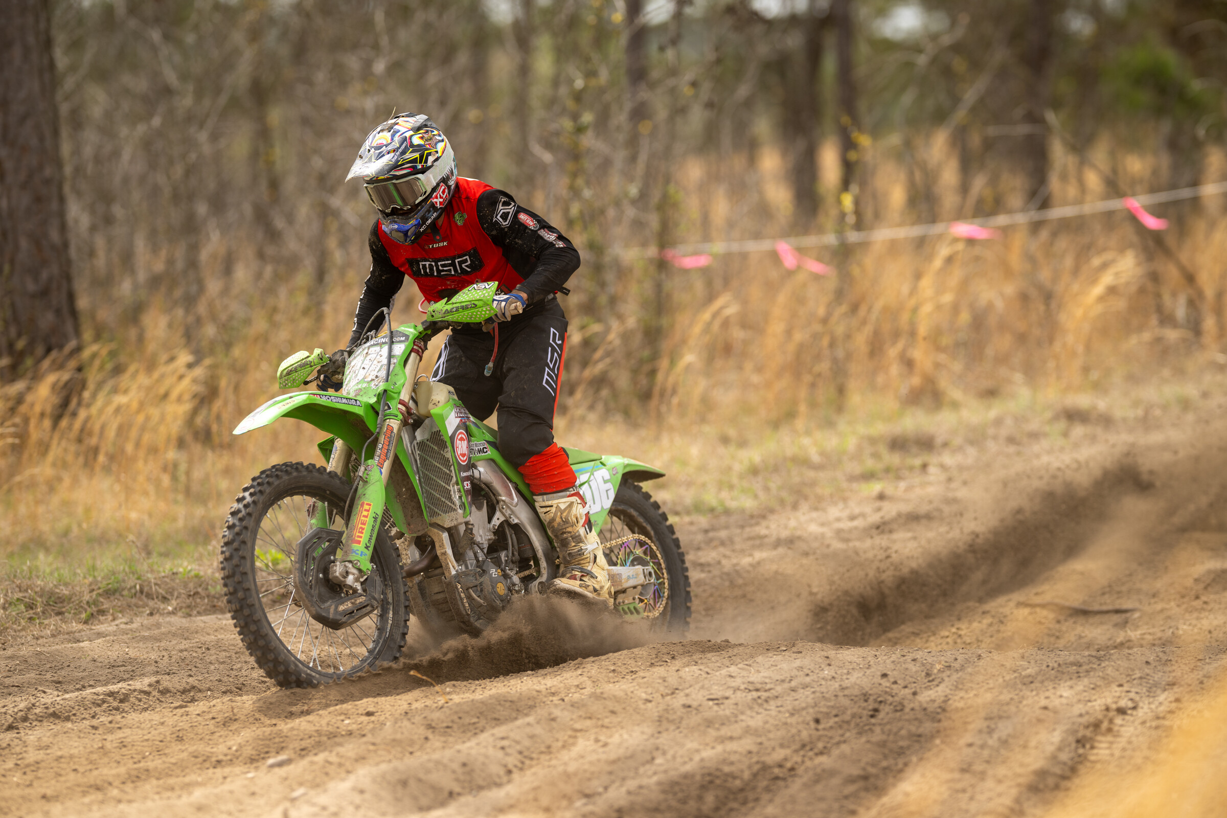 Josh Toth put in a strong ride, finishing fourth place in XC2.