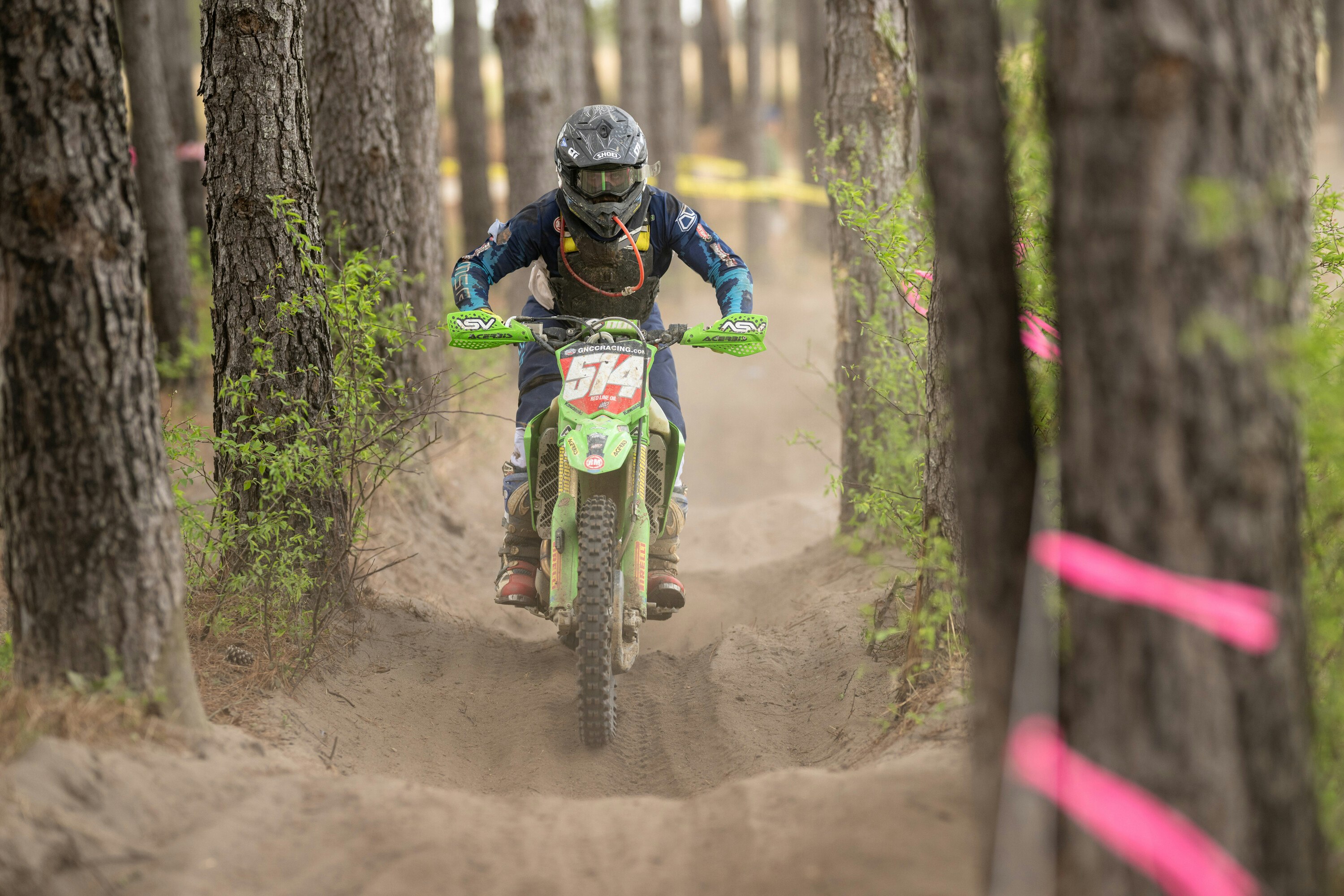 Rocky Mountain Red Bear Kawasaki Team Green™ Battles Hard at Camp Coker