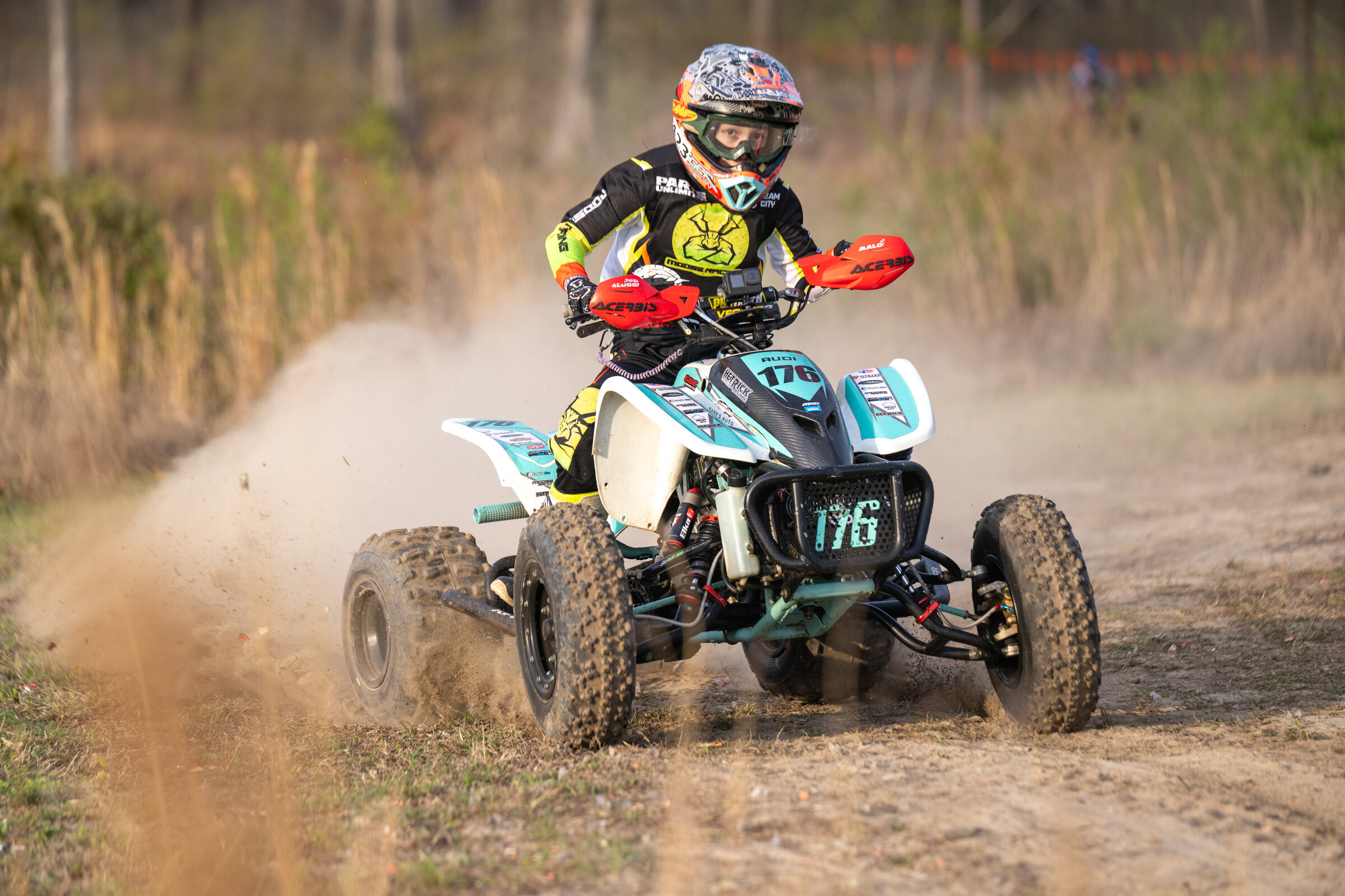Audrey Petrilla earned her second overall Micro ATV finish of the season.