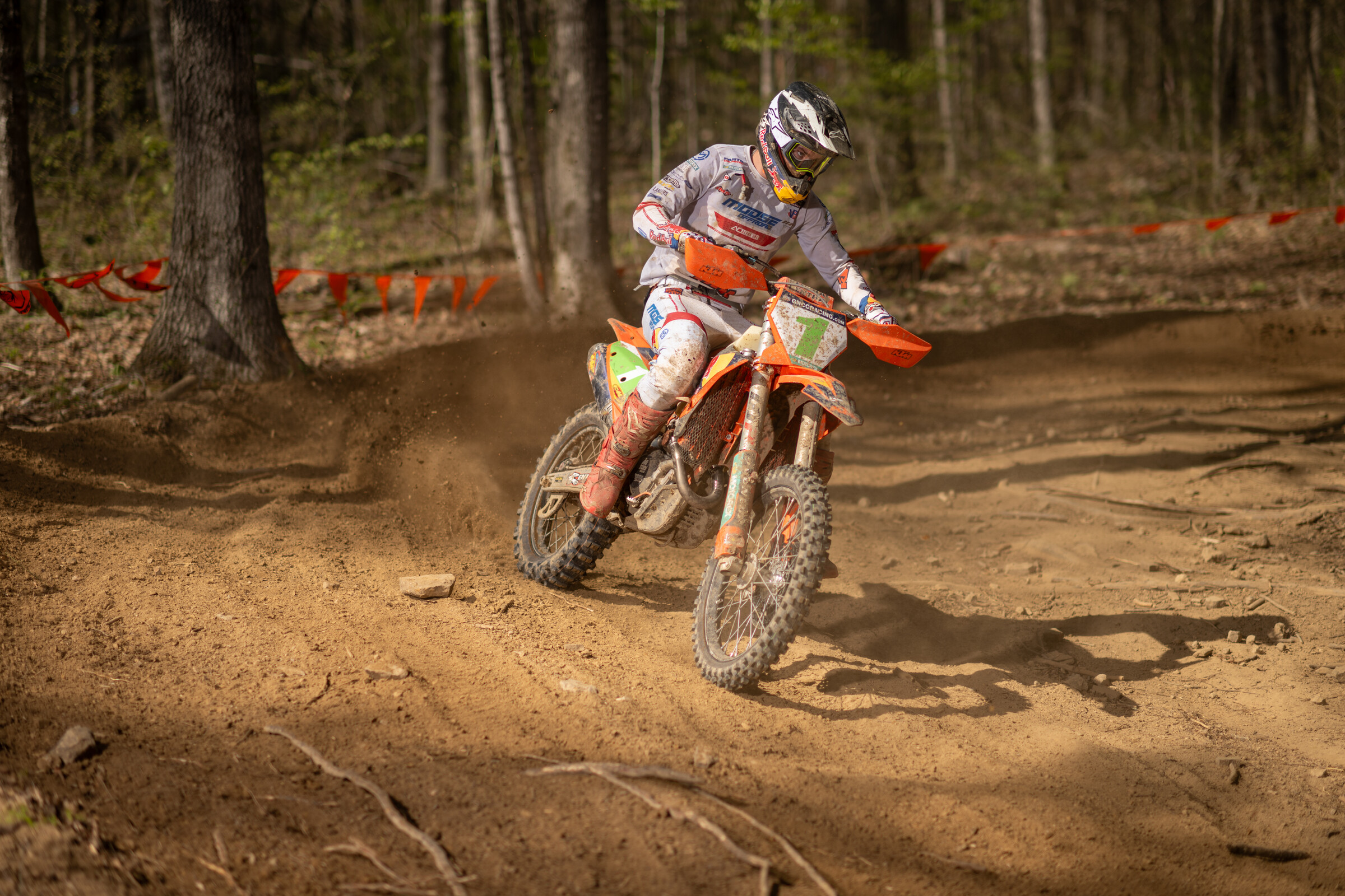 Grant Davis (FMF KTM Factory Racing Landers) would earn the XC2 250 Pro class win, and earn second overall on the day in Tennessee.