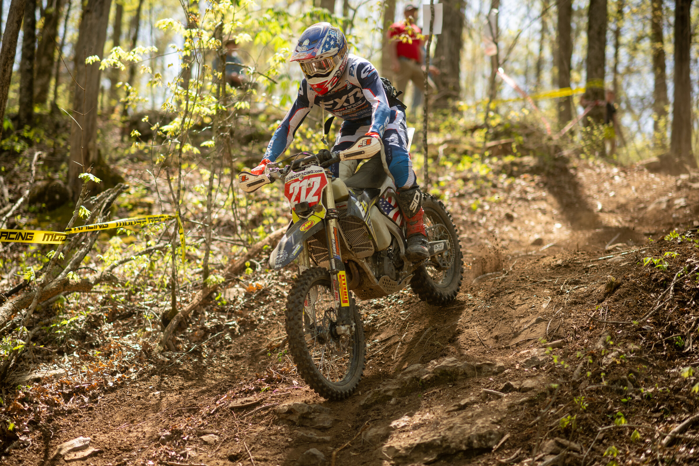 Ricky Russell (Enduro Engineering Triumph Racing) put his Triumph Motorcycle on the box as he earned third in the XC1 Open Pro class.