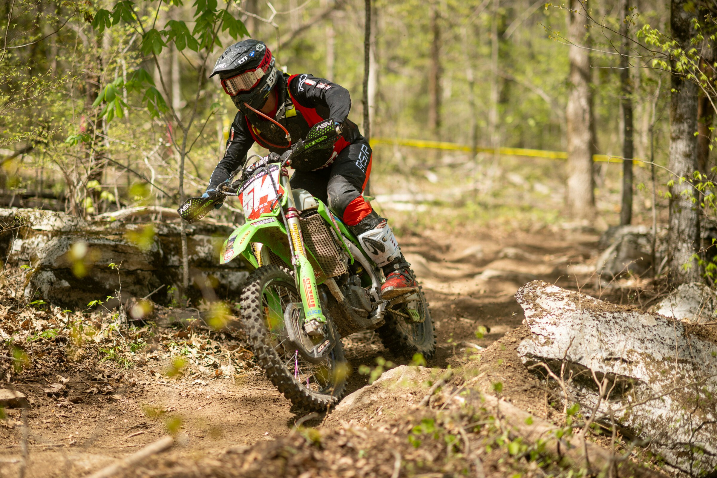 Rocky Race for Red Bear Kawasaki Team Green™