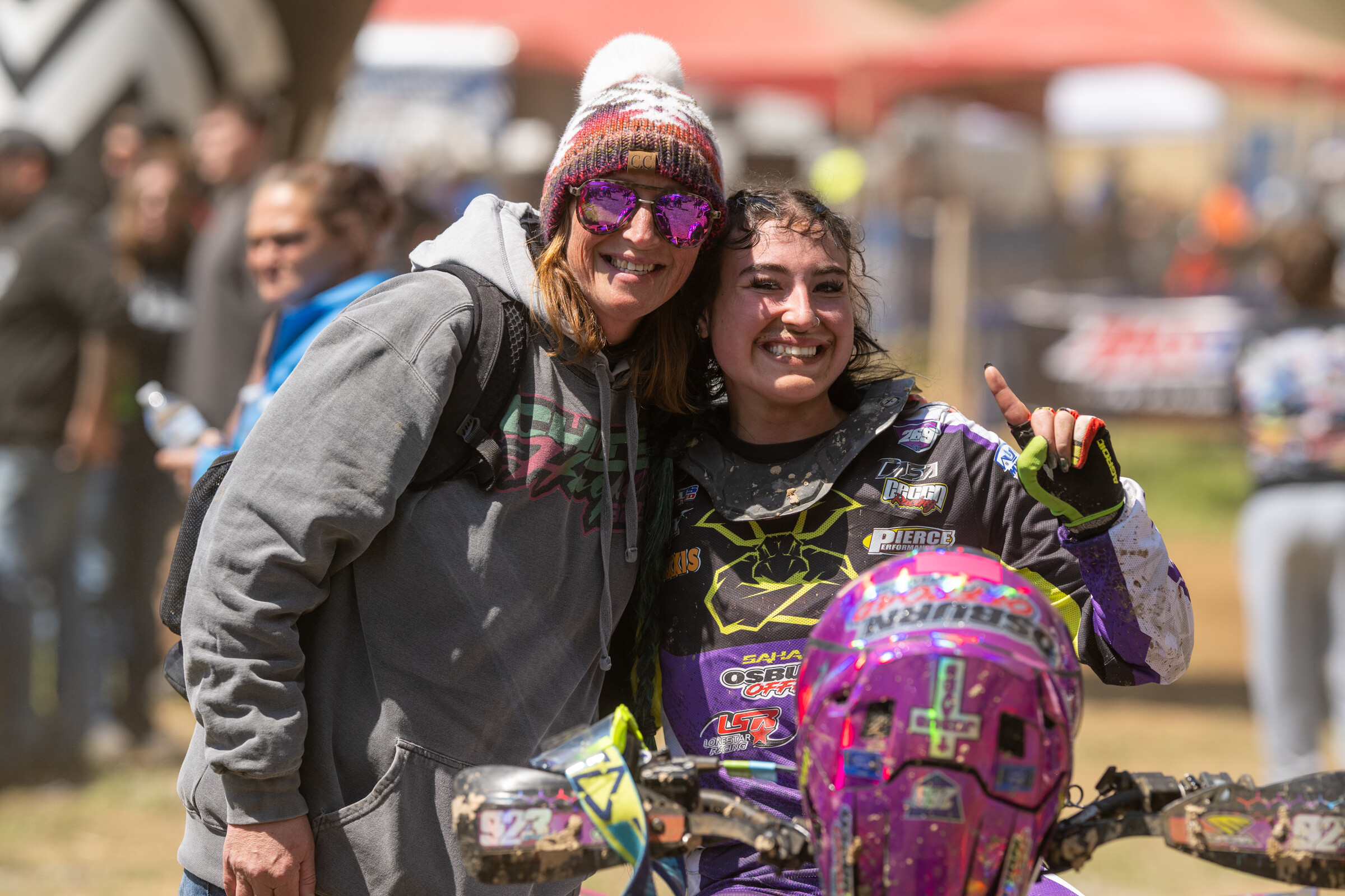 Harper with the #1 on the day.