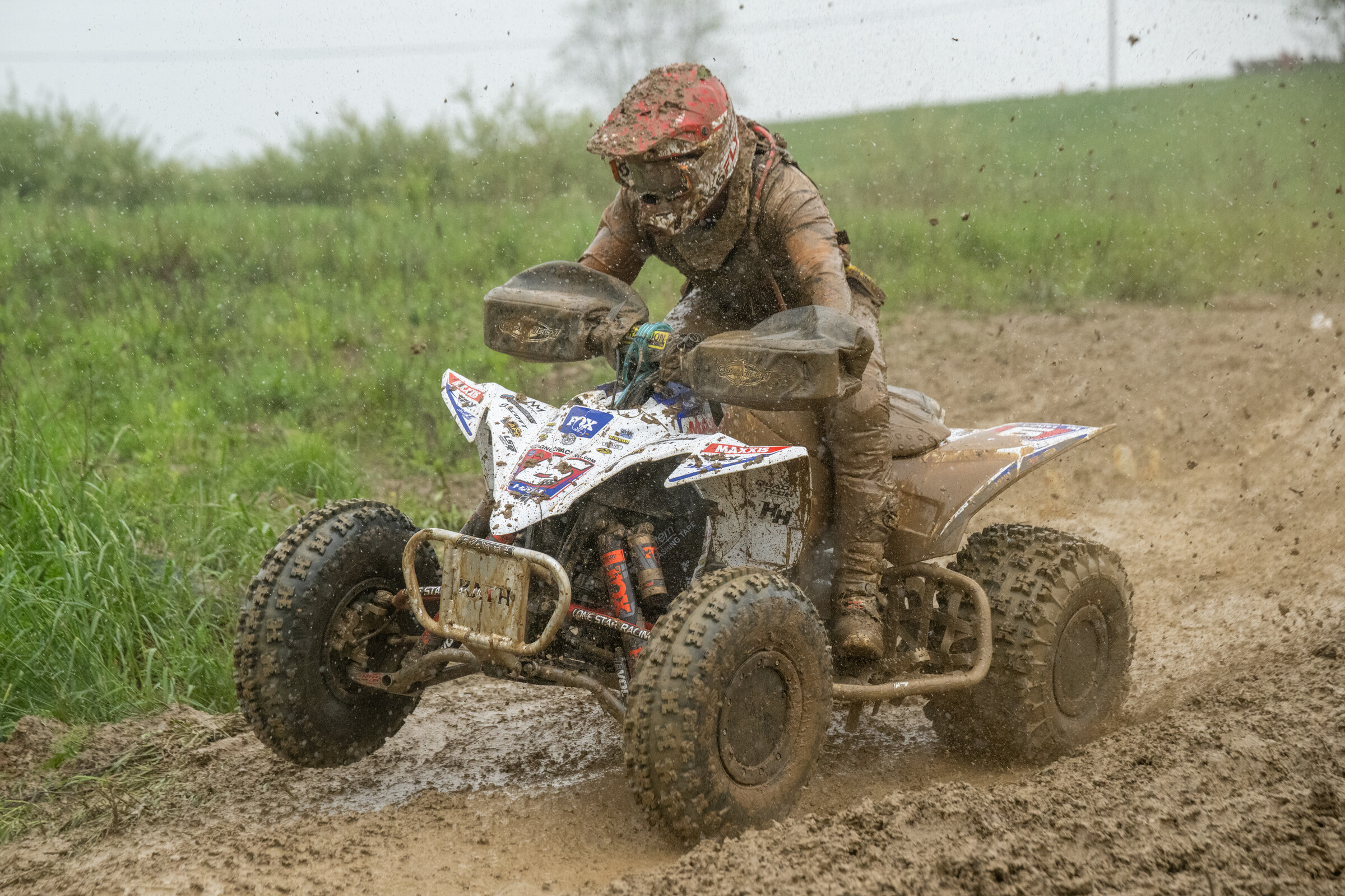 Hunter Hart (HHR/Fly Racing/QuadTech) earned his first win of the season in Ohio.
