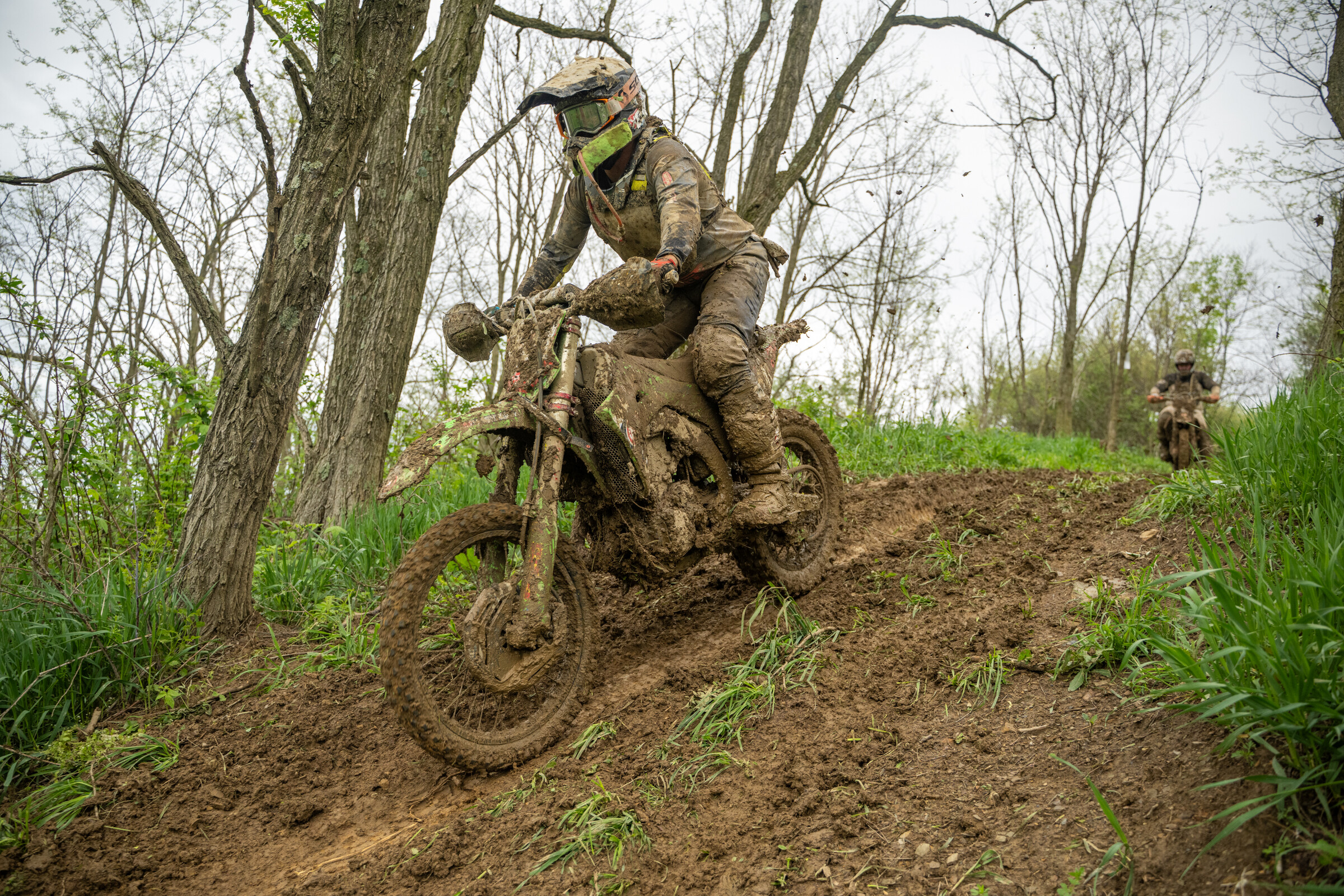 Through the Powerline Park Mud