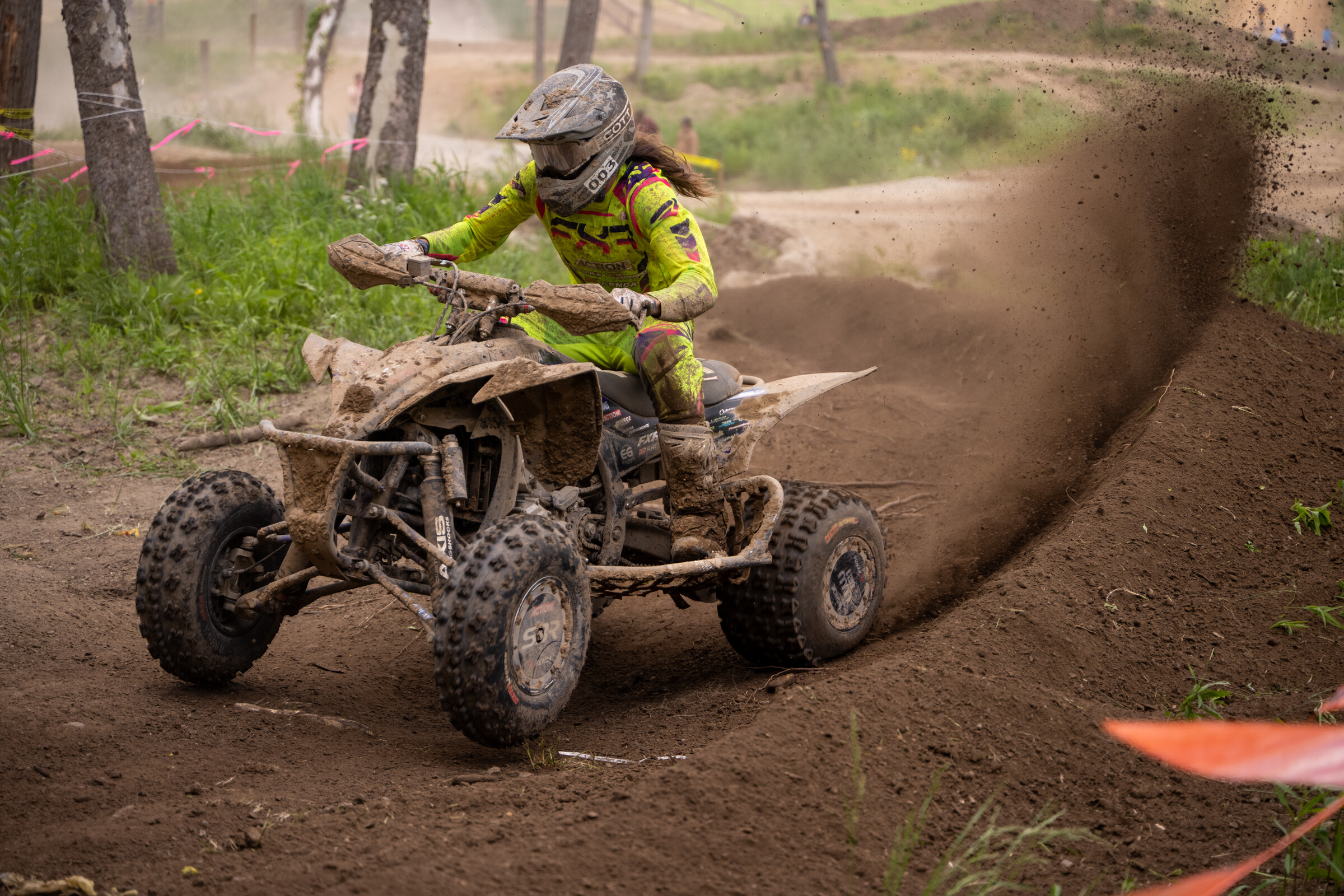 Wyatt Wilkin (Stewart Boys Racing/GBC/Pierce Performance) battled back to finish second overall at round seven.