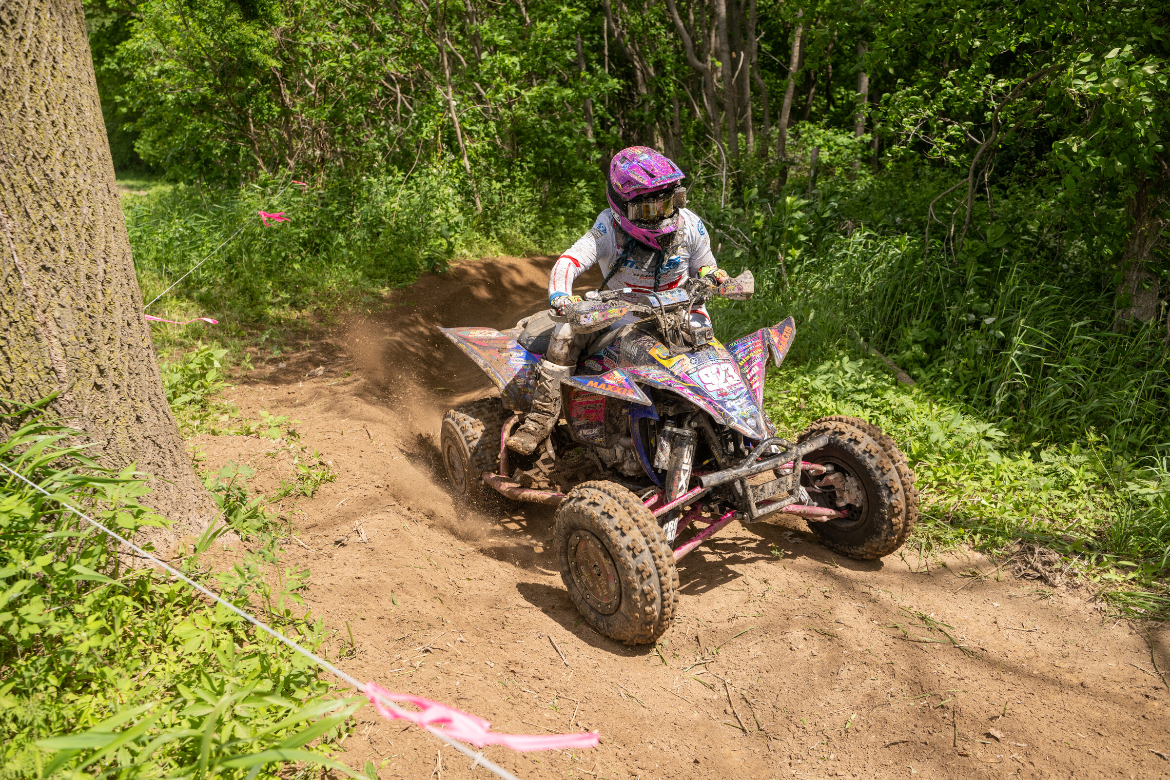 Chloe Harper (Osburn Off-Road/Pierce Performance/Moose Racing) battled her way up and would earn the WXC class win, and fourth overall on the day.