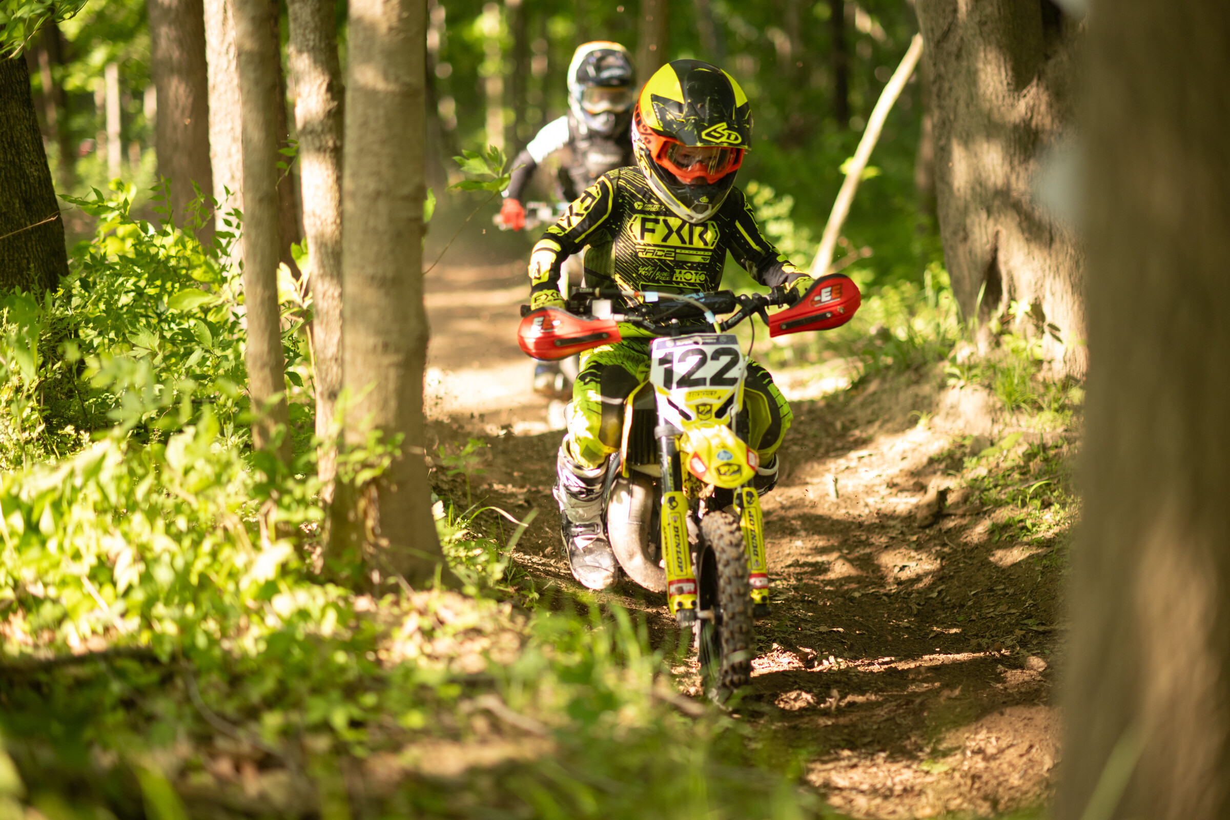 Kane Morrison took home the Micro Bike win on Saturday.