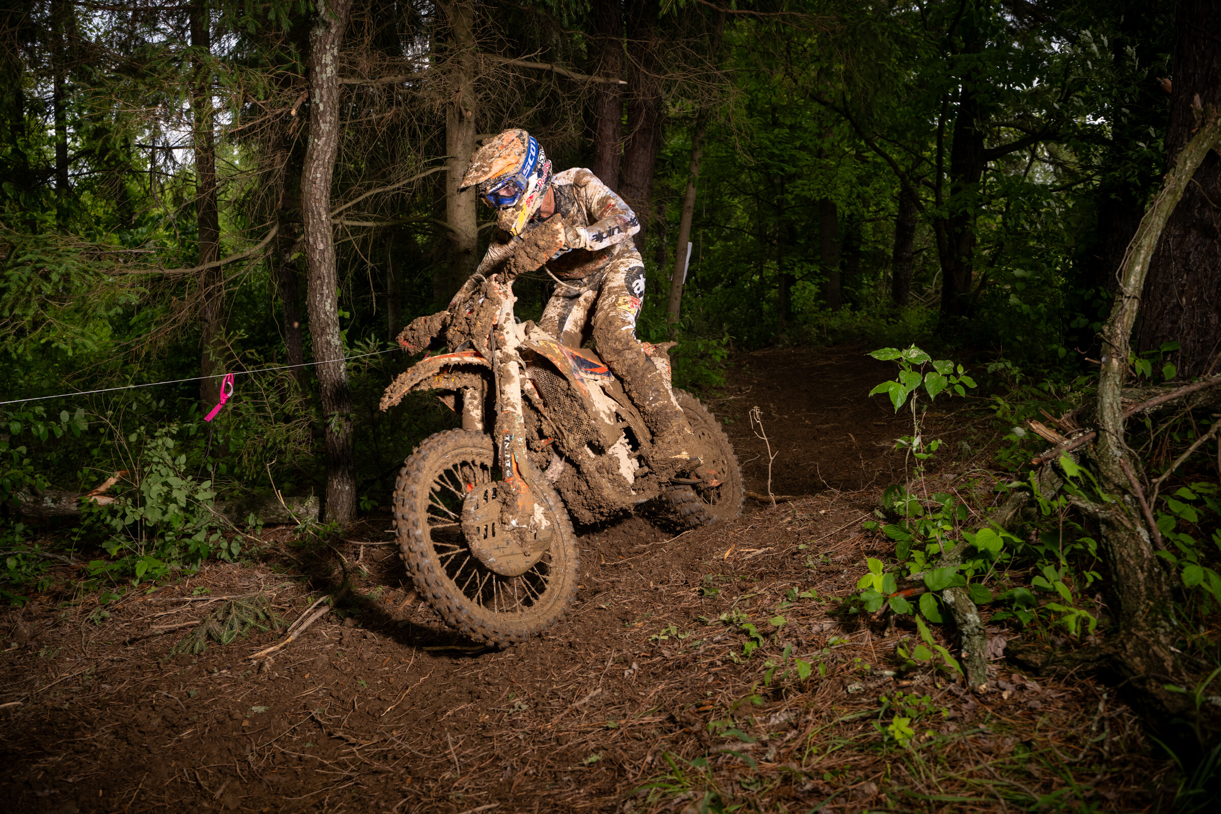 Ben Kelley battled through to take the XC1 Open Pro class win, and second overall on the day.