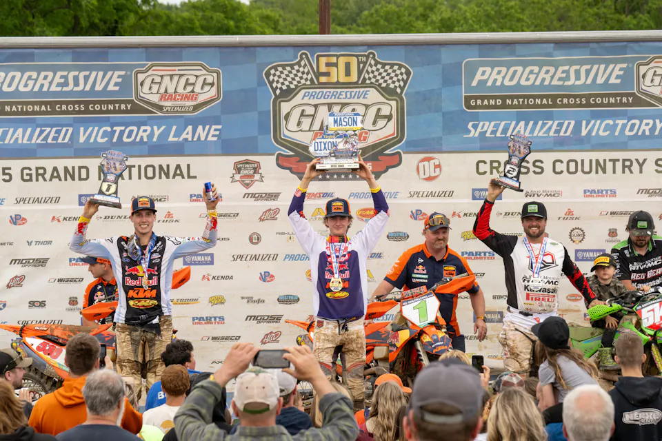 GRANT DAVIS AND BEN KELLEY CAPTURE PRO CLASS VICTORIES AT MASON-DIXON GNCC